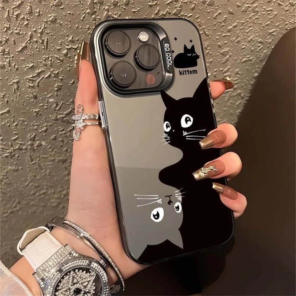 Black Cat Phone Case For Samsung S25 Ultra Case Samsung A55 5g A35 A06 A16 A25 A54 A34 A53 S23 FE S22 S24 Ultra Soft TPU Cover
Black Cat Phone Case For Samsung S25 Ultra Case Samsung A55 5g A35 A06 A16 A25 A54 A34 A53 S23 FE S22 S24 Ultra Soft TPU Cover
