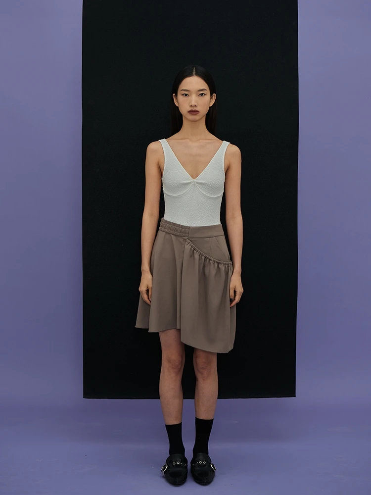 Юбка А-силуэта с высокой талией, асимметричная, на резинке, средней длины, из тканого волокна, коллекция Весна 2020 от pical Me
Юбка А-силуэта с высокой талией, асимметричная, на резинке, средней длины, из тканого волокна, коллекция Весна 2020 от pical Me