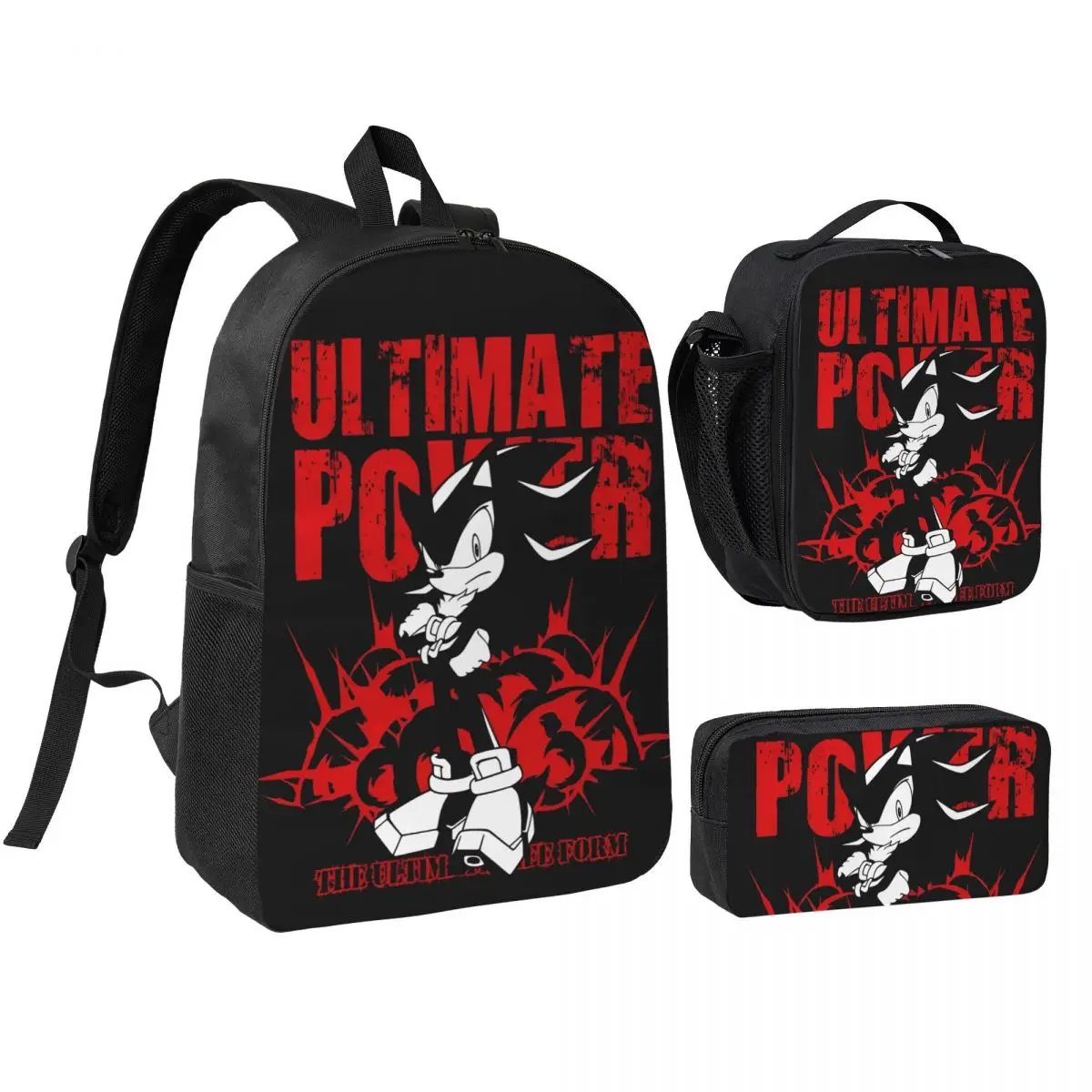 Рюкзак Shadow 3pecs/set для студентов, мультяшные игры, школьные холщовые сумки, сумка для обеда, пенал
Рюкзак Shadow 3pecs/set для студентов, мультяшные игры, школьные холщовые сумки, сумка для обеда, пенал