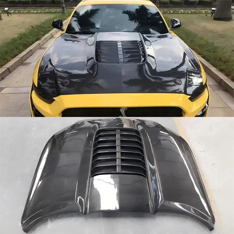 Для Ford Mustang GT500 2015-2017: Комплект для модернизации автомобиля — капот из настоящего карбона, крышка двигателя, накладка на капот, обновленные автозапчасти
Для Ford Mustang GT500 2015-2017: Комплект для модернизации автомобиля — капот из настоящего карбона, крышка двигателя, накладка на капот, обновленные автозапчасти