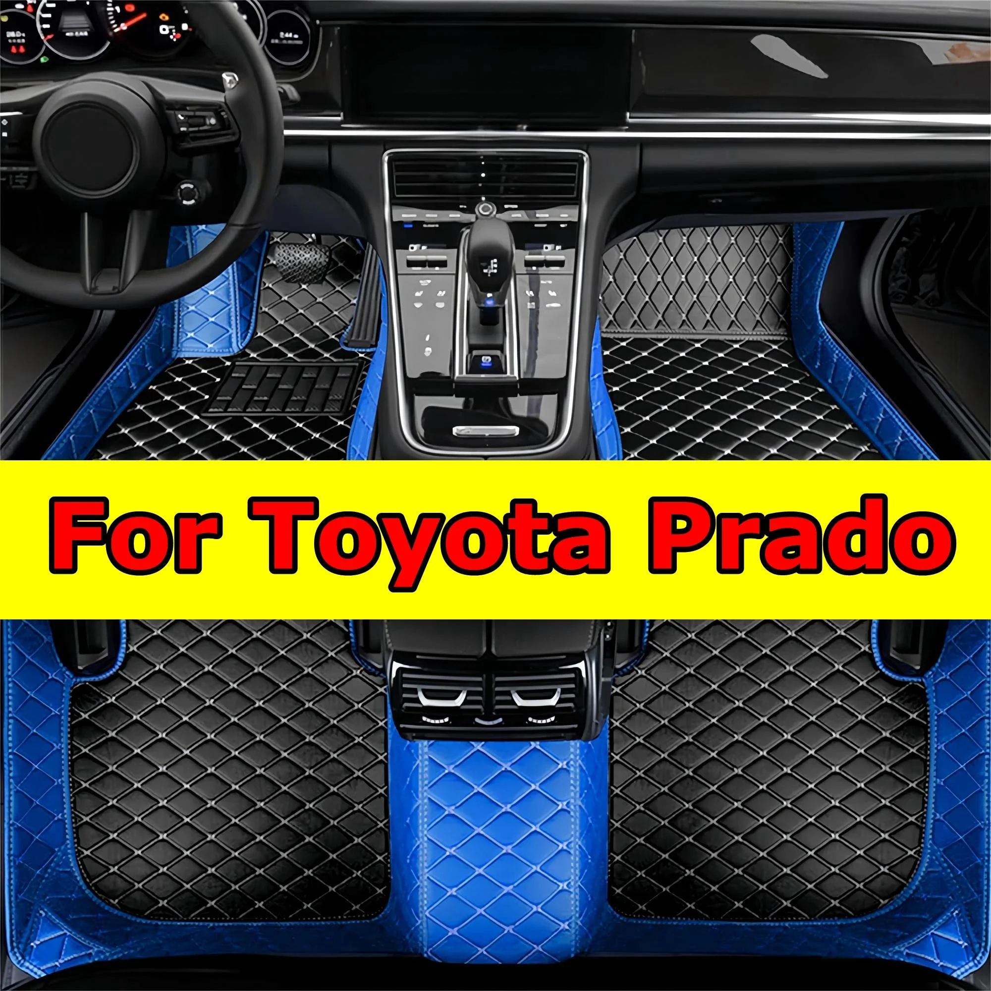 Автомобильные коврики на заказ для Toyota Prado 2006, 2007, 2008, 2009, 8 мест, покрытие, водонепроницаемые напольные коврики, кожаный ковер
Автомобильные коврики на заказ для Toyota Prado 2006, 2007, 2008, 2009, 8 мест, покрытие, водонепроницаемые напольные коврики, кожаный ковер
