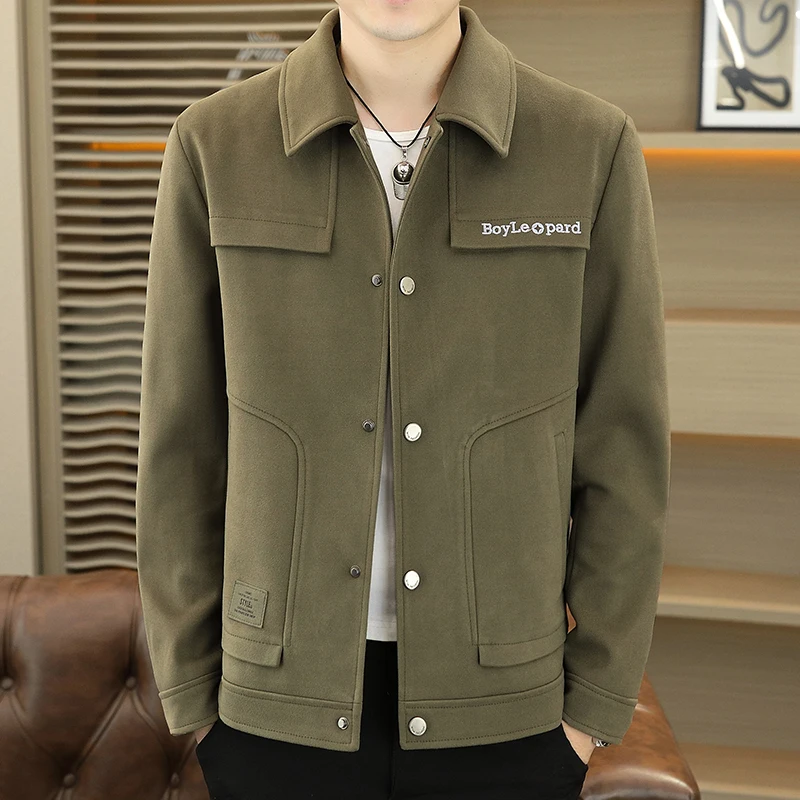 Men's Casual Jaet Trendy Autumn New Sle Youthful Collar up Jaet Polyester Fabric Long Sve Faionable Urban Wear
Men's Casual Jaet Trendy Autumn New Sle Youthful Collar up Jaet Polyester Fabric Long Sve Faionable Urban Wear