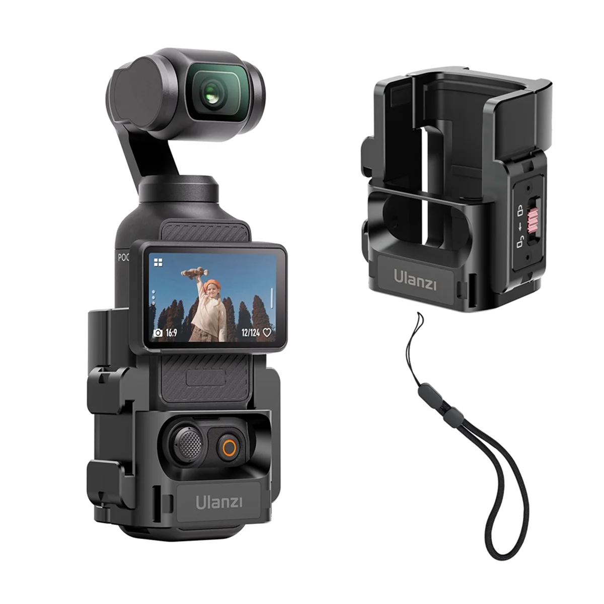 COTS-tULANZI PK-06 Expansion Adapter Accessories for DJI Osmo Pocket 3 Aluminum Protective Cage Metal Bracket Adapter
COTS-tULANZI PK-06 Expansion Adapter Accessories for DJI Osmo Pocket 3 Aluminum Protective Cage Metal Bracket Adapter