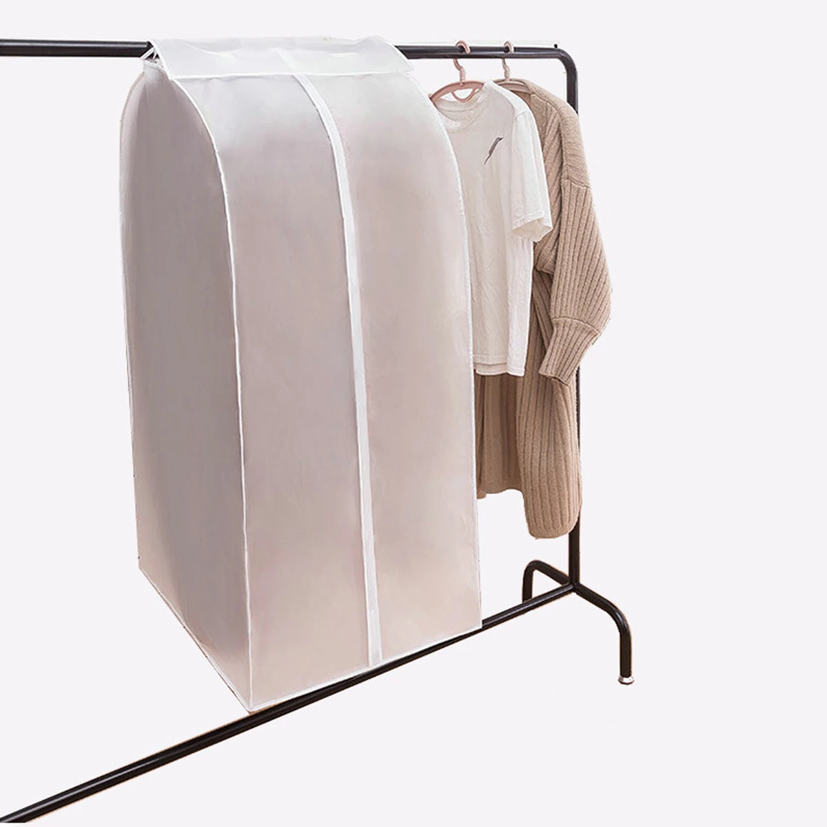 1pc 3D Hanging Anti-Dust Bag For Clothes Storage Translucent Cover Widen Thickened Space-Saving Wardrobe Organizer L Size
1pc 3D Hanging Anti-Dust Bag For Clothes Storage Translucent Cover Widen Thickened Space-Saving Wardrobe Organizer L Size