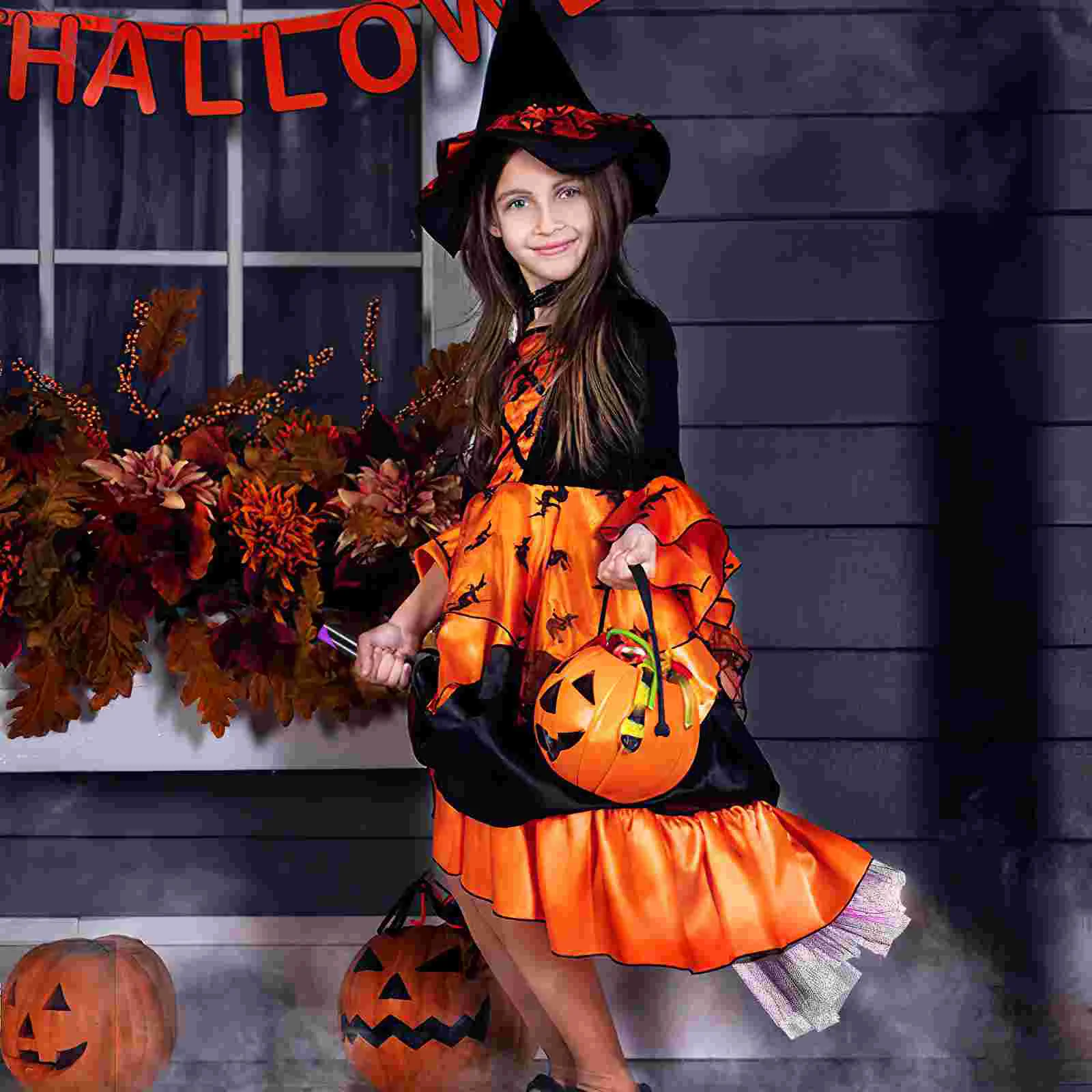 5 Pcs Witch Broom Broomstick Halloween Decor Costume Prop Decorations Props Costumes For Kids
5 Pcs Witch Broom Broomstick Halloween Decor Costume Prop Decorations Props Costumes For Kids