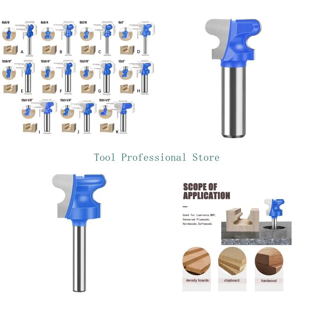 57QF Alloy Router Bit 6/12MM Shank Collection Including Flat Ballnose V Shaped Cutters for Woodcrafts Projects
57QF Alloy Router Bit 6/12MM Shank Collection Including Flat Ballnose V Shaped Cutters for Woodcrafts Projects