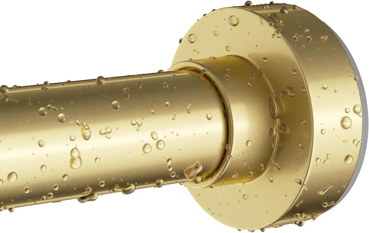 Gold Shower Curtain Rod 34-82 Inches(2.8-6.8ft) Never Rust Adjustable Shower Rod Spring Tension Non
Gold Shower Curtain Rod 34-82 Inches(2.8-6.8ft) Never Rust Adjustable Shower Rod Spring Tension Non