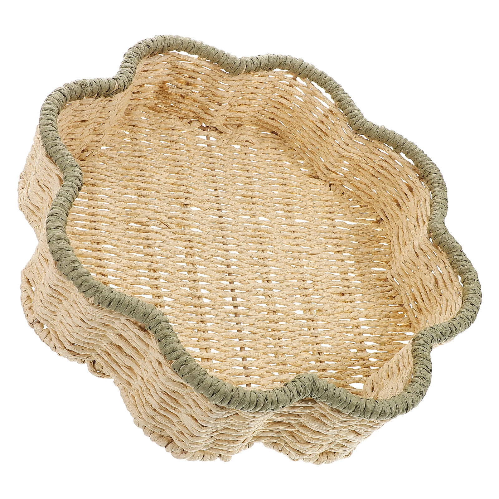 Woven Storage Basket Portable Bread Tray Light Brown Food Display Multipurpose Home Office organizer
Woven Storage Basket Portable Bread Tray Light Brown Food Display Multipurpose Home Office organizer