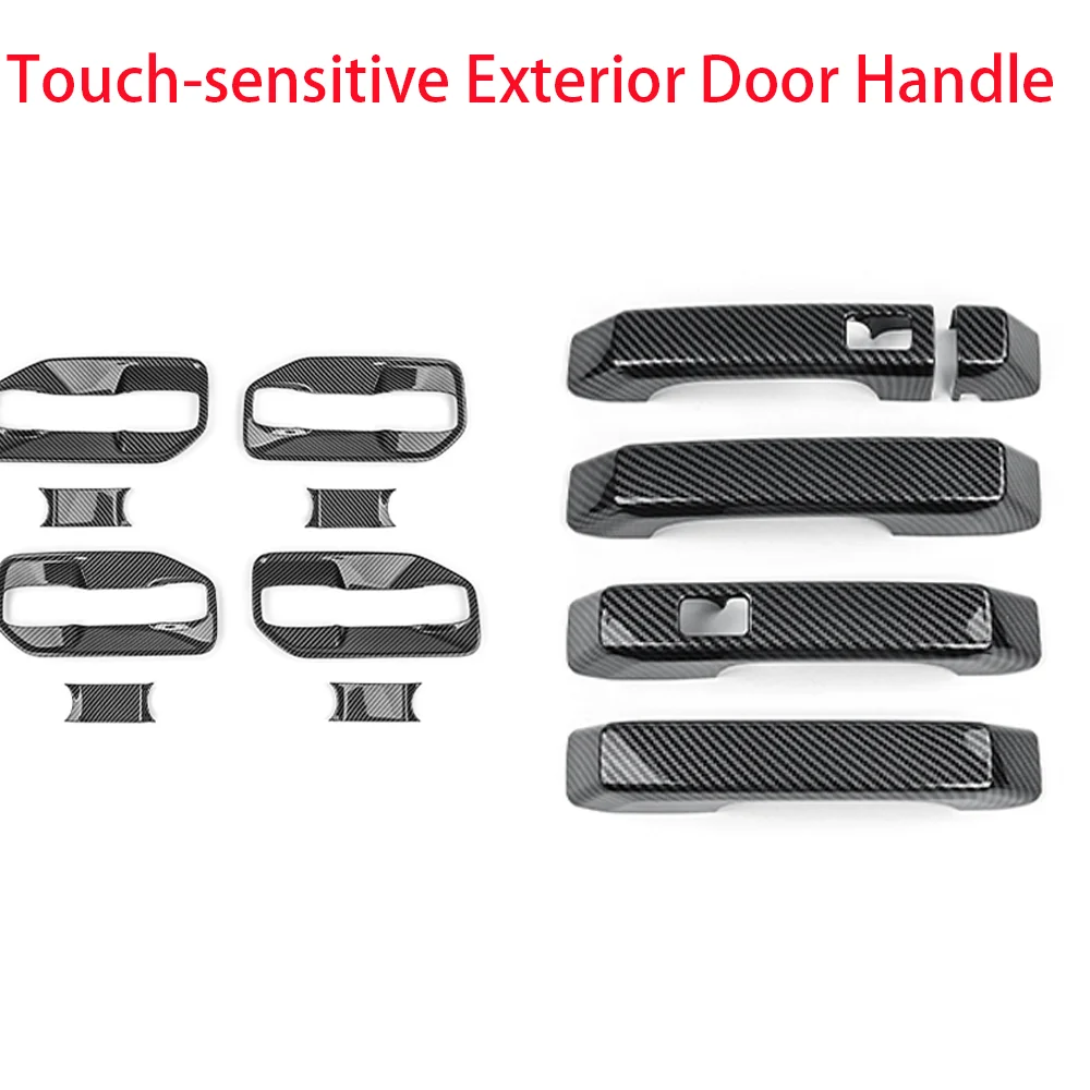8PCS Car Carbon/Black Exterior Outer Door Bowl Handle Trim ABS Material Decoration Accessories For KIA TASMAN 2025-2026 LHD RHD
8PCS Car Carbon/Black Exterior Outer Door Bowl Handle Trim ABS Material Decoration Accessories For KIA TASMAN 2025-2026 LHD RHD