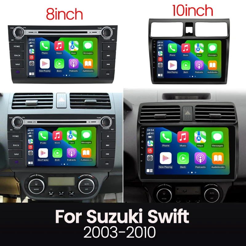 MEKEDE Android Car Radio Wireless Carplay for Suzuki Swift 2003-2010 Multimedia Player Stereo Navigation Head Unit Auto Audio
MEKEDE Android Car Radio Wireless Carplay for Suzuki Swift 2003-2010 Multimedia Player Stereo Navigation Head Unit Auto Audio