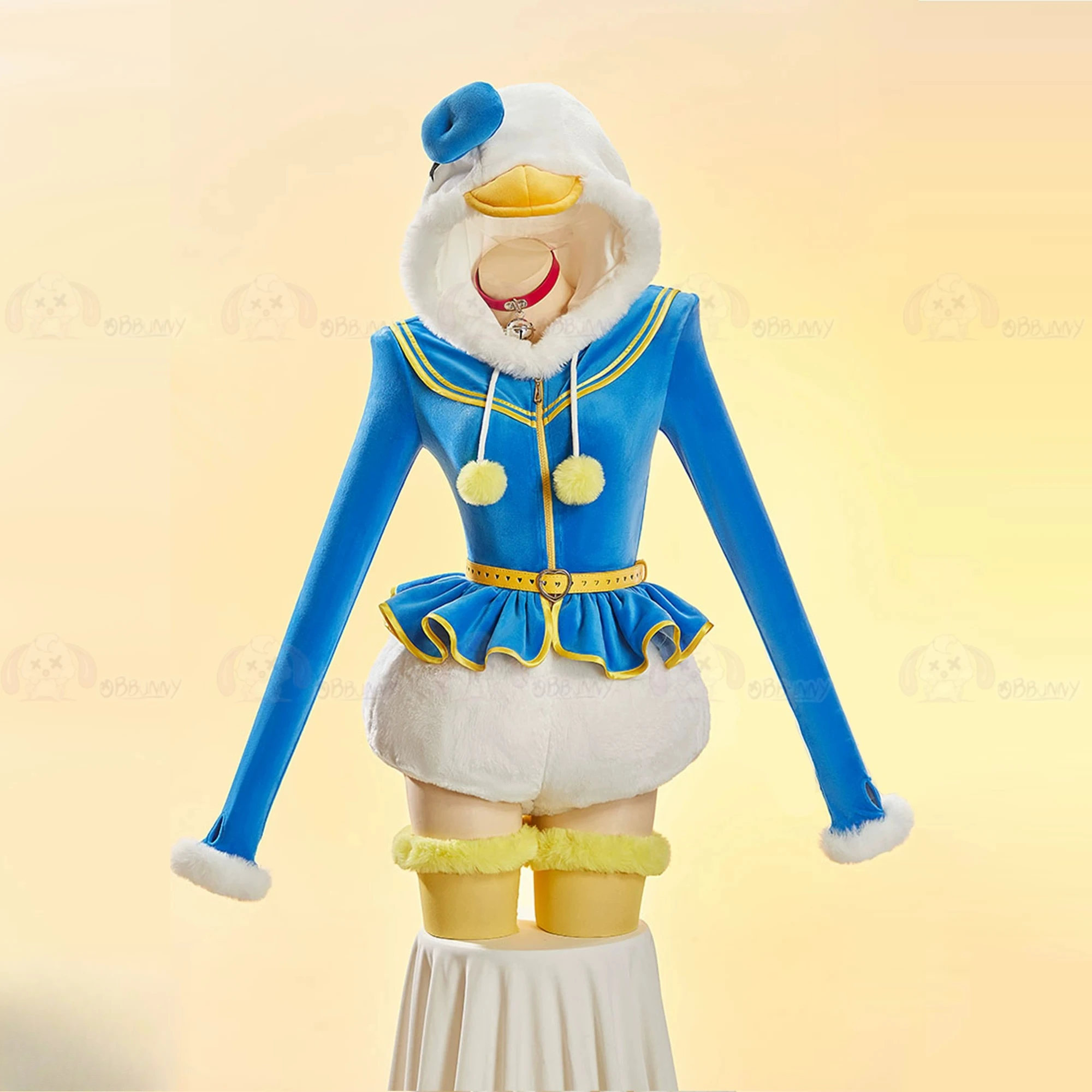 Original Navy Wind Plush Donald Duck Cosplay Costume Cute and cute home jumpsuit NexoCosplay
Original Navy Wind Plush Donald Duck Cosplay Costume Cute and cute home jumpsuit NexoCosplay