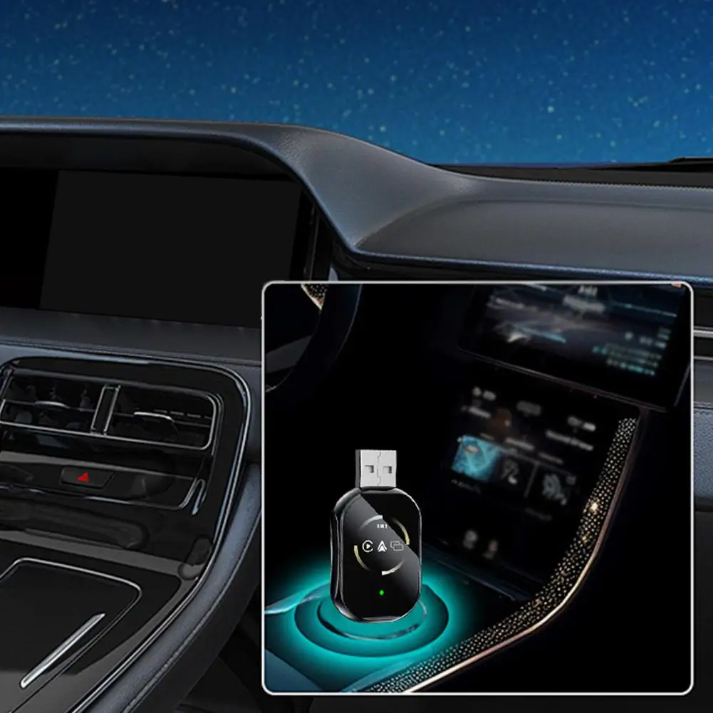 3 In 1 Mirror Link Wired to Wireless Carplay For Airplay Android Auto Adapter MirrorLink Bluetooth+ Wifi USB Dongle Car Ai Box
3 In 1 Mirror Link Wired to Wireless Carplay For Airplay Android Auto Adapter MirrorLink Bluetooth+ Wifi USB Dongle Car Ai Box