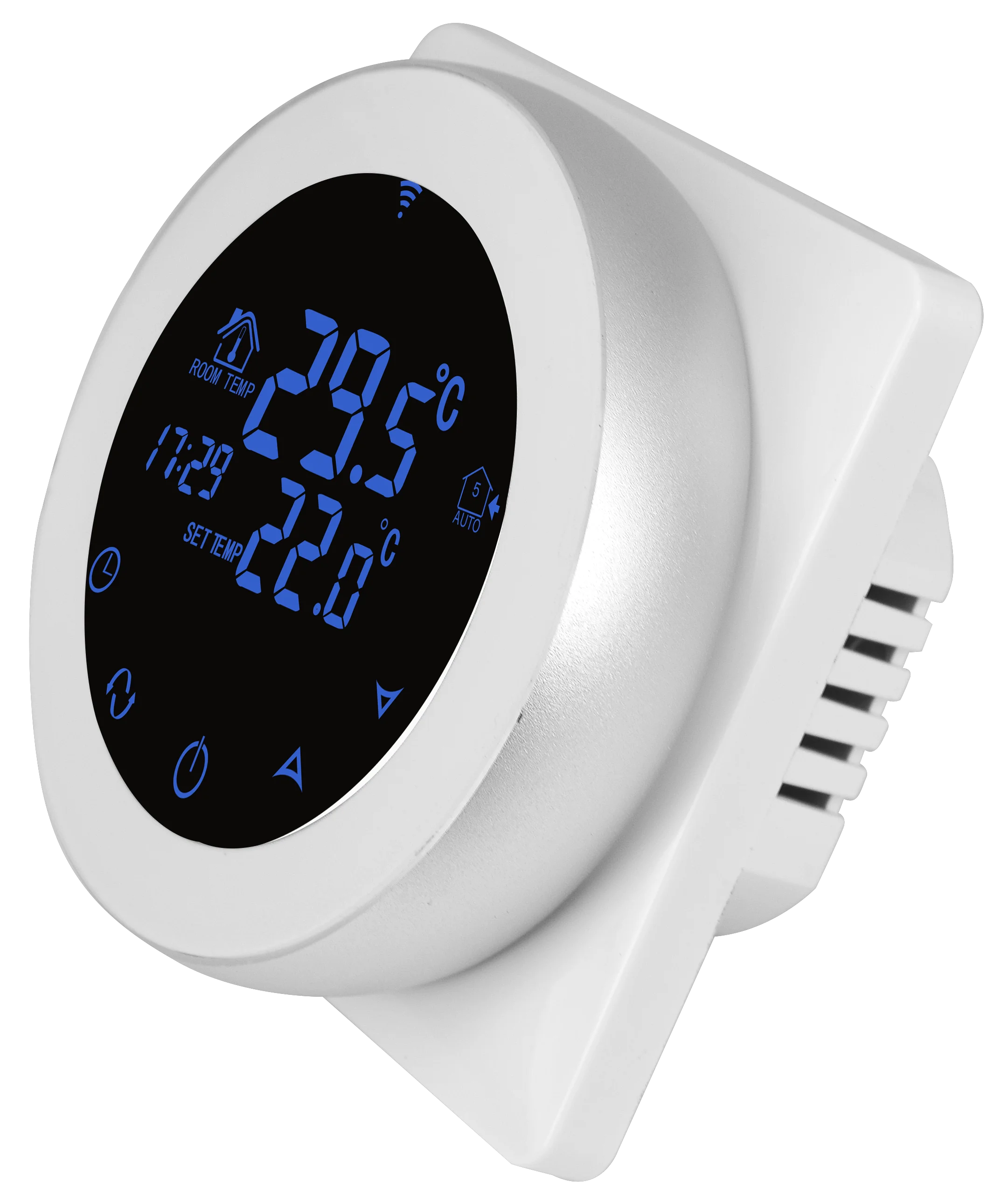 HY312WE-WIFI OEM WIFI Enabled Touch Screen Temperature Controller Thermostat in Floor Water Heating with Multiple Language
HY312WE-WIFI OEM WIFI Enabled Touch Screen Temperature Controller Thermostat in Floor Water Heating with Multiple Language