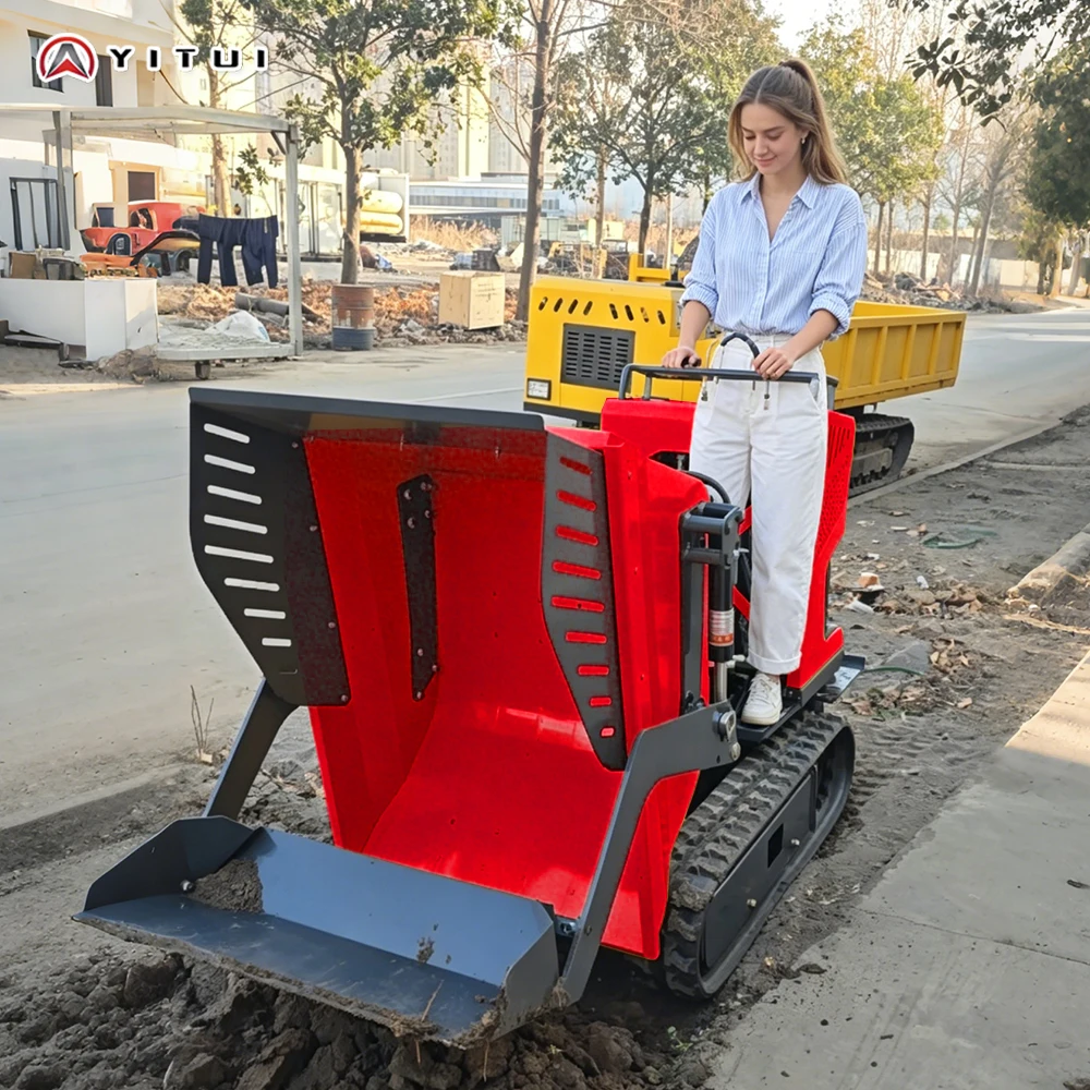 Customized Mini Crawler Dumper Portable Small Dump Truck Lightweight Transporter For Home Farm Garden Construction Yard
Customized Mini Crawler Dumper Portable Small Dump Truck Lightweight Transporter For Home Farm Garden Construction Yard
