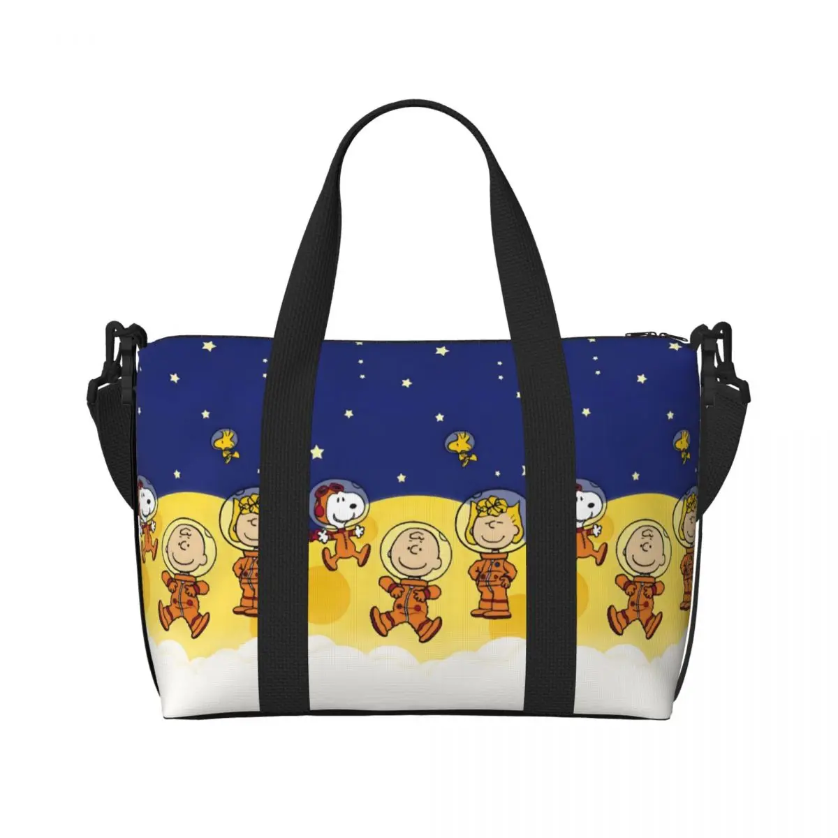 Изготовленная на заказ сумка-тоут S-Snoopys для женщин, большая вместительная милая мультяшная спортивная пляжная дорожная сумка 
Изготовленная на заказ сумка-тоут S-Snoopys для женщин, большая вместительная милая мультяшная спортивная пляжная дорожная сумка
