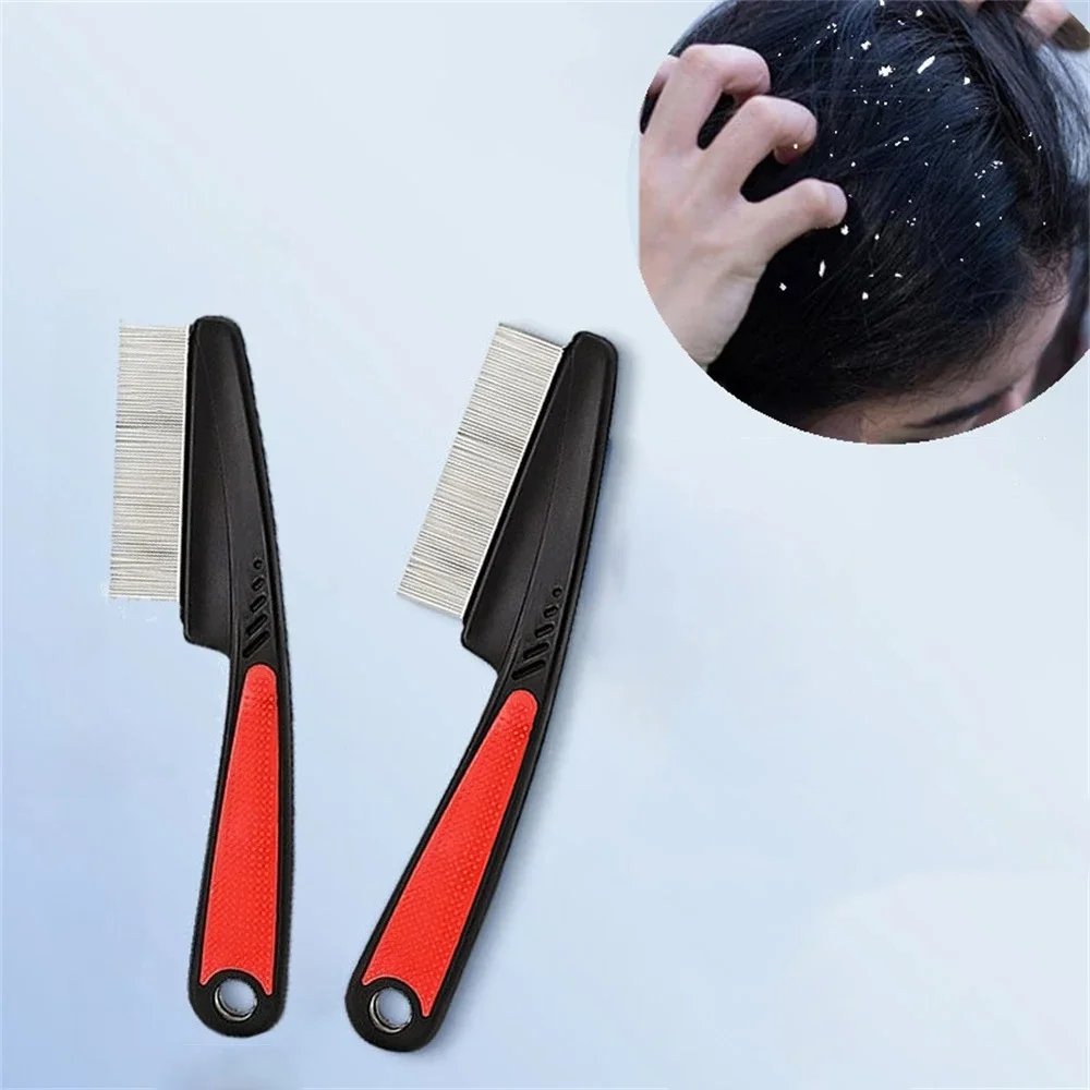 Stainless Steel Fine Tooth Comb Tweezers Comb Head LiceComb Dandruff Comb Professional Head Lice Nit Removal Hair Styling Tools
Stainless Steel Fine Tooth Comb Tweezers Comb Head LiceComb Dandruff Comb Professional Head Lice Nit Removal Hair Styling Tools