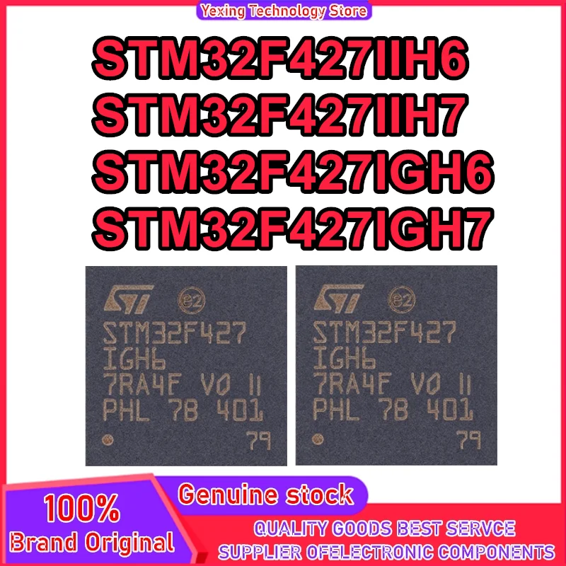 STM32F427IIH6 STM32F427IIH7 STM32F427IGH6 STM32F427IGH7 UFBGA микросхема новый оригинальный на складе
STM32F427IIH6 STM32F427IIH7 STM32F427IGH6 STM32F427IGH7 UFBGA микросхема новый оригинальный на складе
