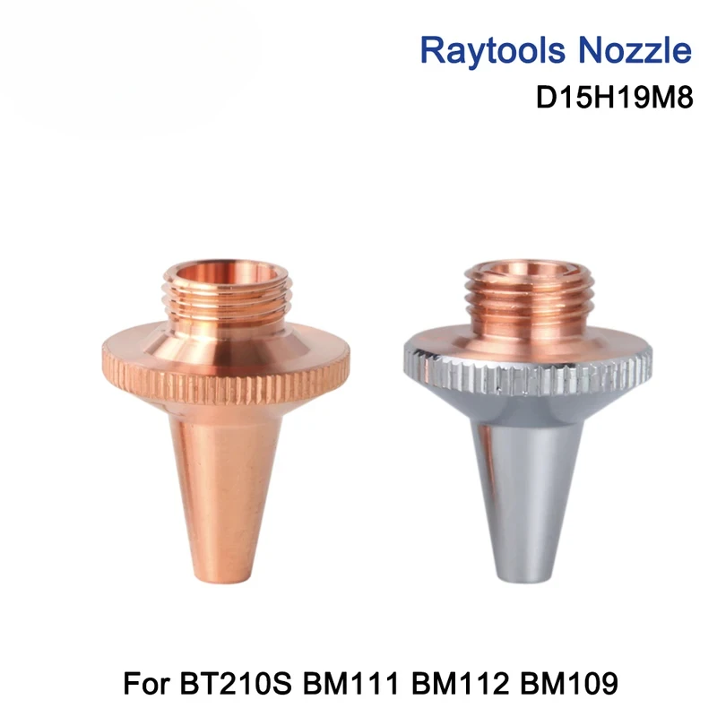YH Laser Nozzle D15xH19xM8mm for Raytools 3D Fiber Laser Head BT210S BM111 BM112 BM109 Cutting Nozzles WSX BD08K
YH Laser Nozzle D15xH19xM8mm for Raytools 3D Fiber Laser Head BT210S BM111 BM112 BM109 Cutting Nozzles WSX BD08K