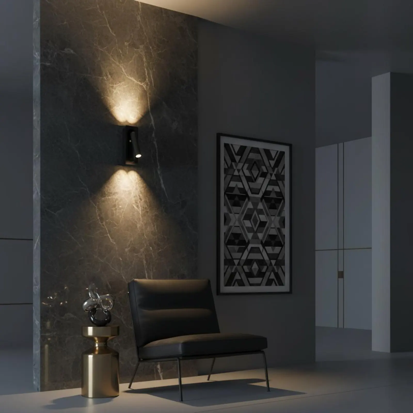 Modern Minimalist Wall Lamp Vision-Protecting Adjustable Wall Sconce Rotatable Bedside Lamp Steady Lamp for Hallway
Modern Minimalist Wall Lamp Vision-Protecting Adjustable Wall Sconce Rotatable Bedside Lamp Steady Lamp for Hallway