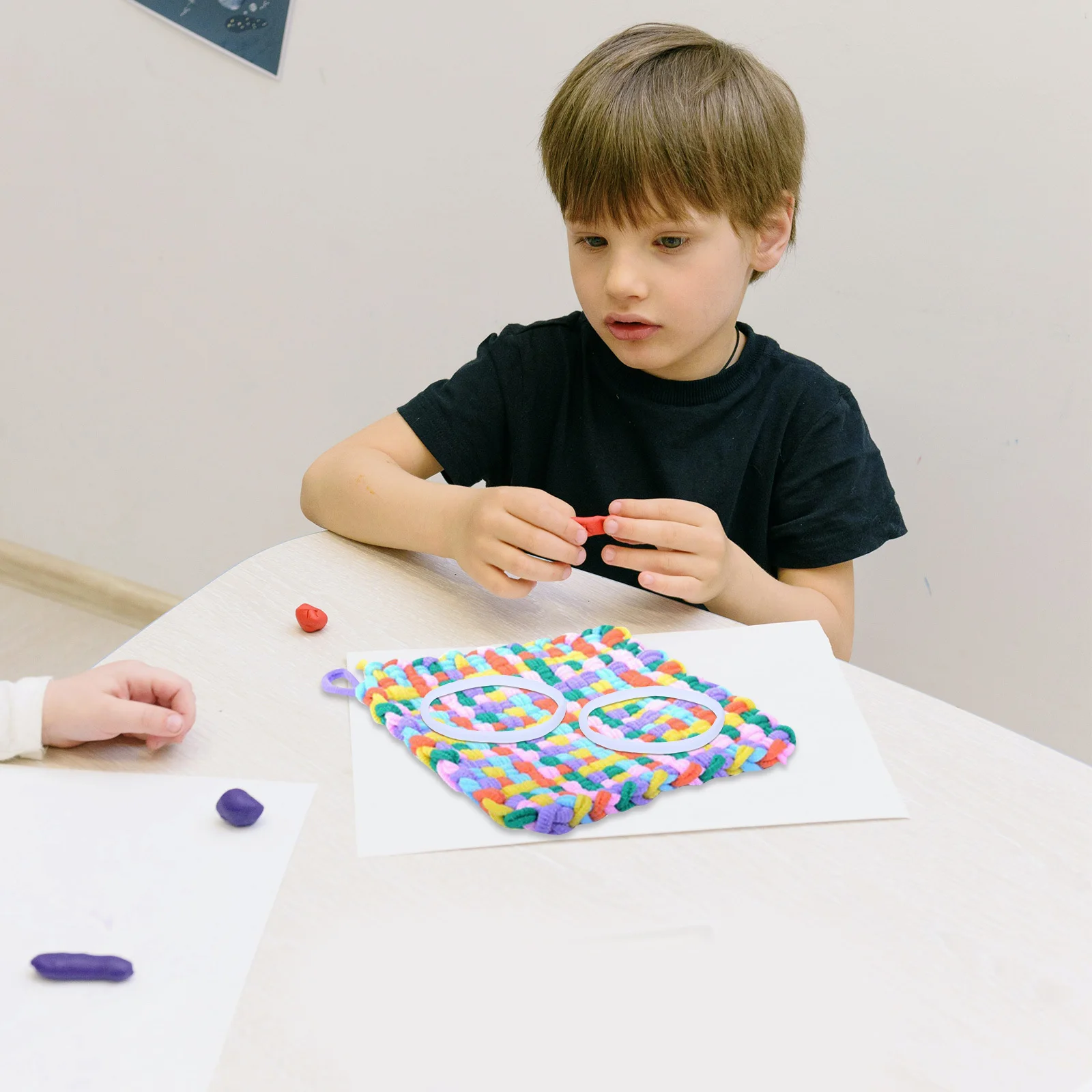 96Pcs Elastic Loom Bands Refill Stretchy Loops for Potholder Weaving Crafts DIY Supplies Kids Beginners Projects
96Pcs Elastic Loom Bands Refill Stretchy Loops for Potholder Weaving Crafts DIY Supplies Kids Beginners Projects