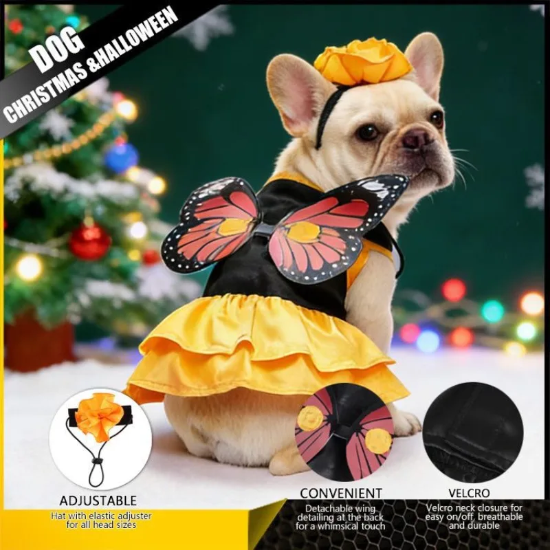 Funny Christmas Dog Santa Costume, Xmas Elf Reindeer Snowman Outfit for Small Medium Dogs, Cute Pet Clothes for Holiday Party
Funny Christmas Dog Santa Costume, Xmas Elf Reindeer Snowman Outfit for Small Medium Dogs, Cute Pet Clothes for Holiday Party