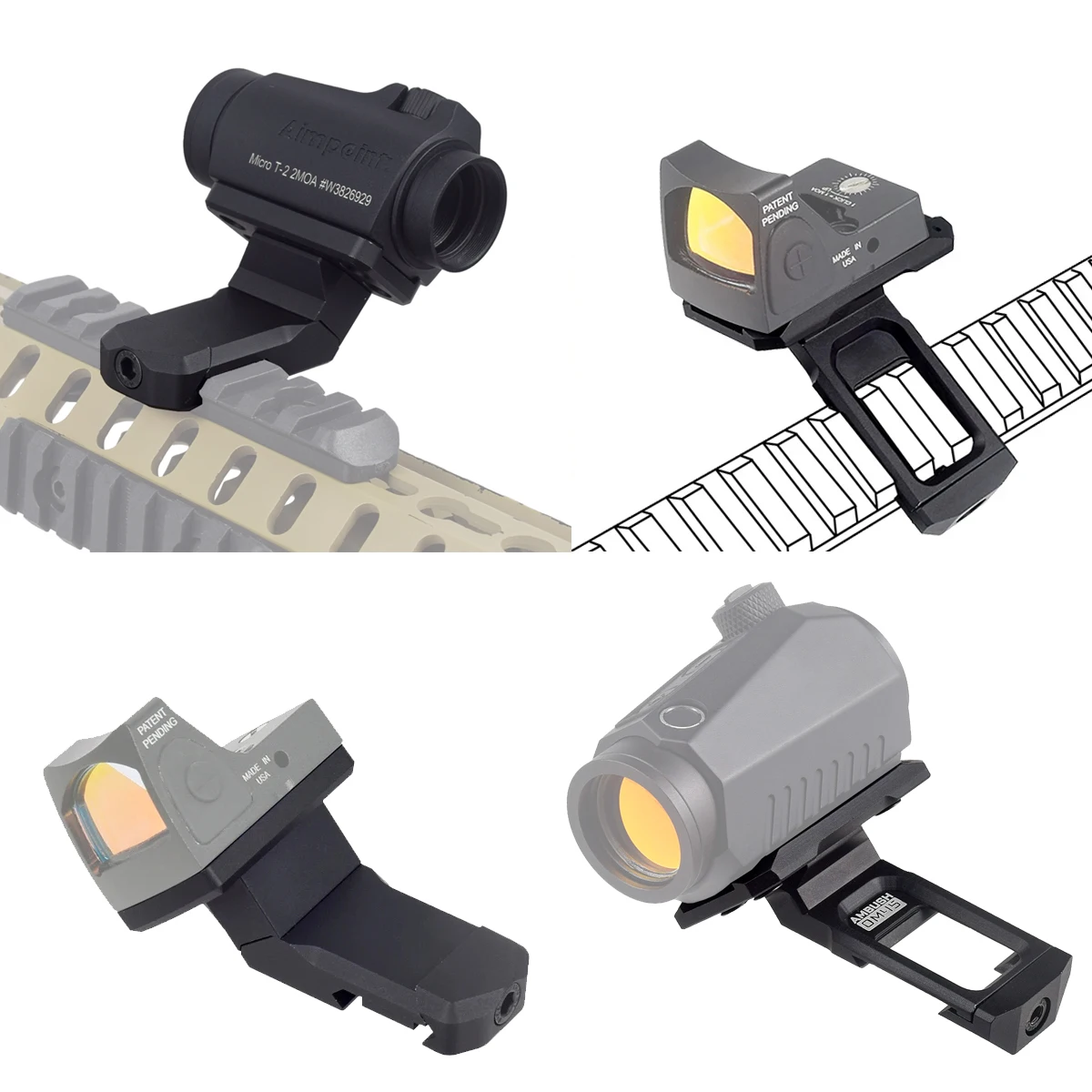 Металлический прицел с красной точкой 45. ° База оптики со смещенным боковым креплением для T01 T02, голографический коллиматор с красной точкой, 45-градусный кронштейн для охоты
Металлический прицел с красной точкой 45. ° База оптики со смещенным боковым креплением для T01 T02, голографический коллиматор с красной точкой, 45-градусный кронштейн для охоты