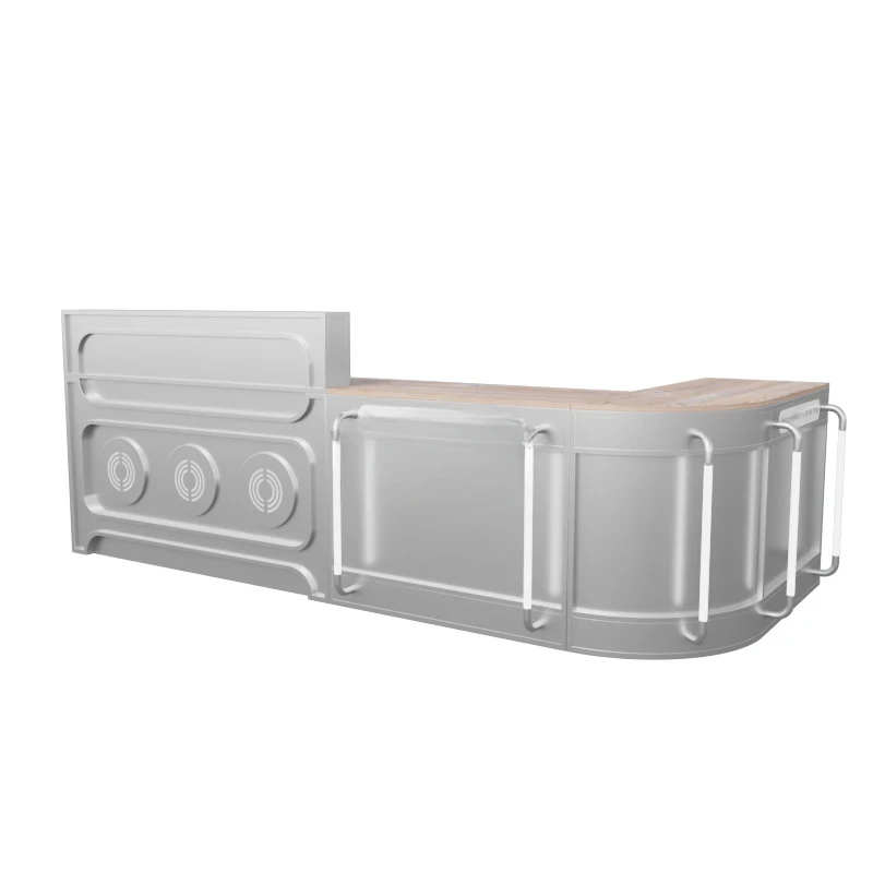 Cashier curved corner LXL industrial fashion store bar milk tea shop gym
Cashier curved corner LXL industrial fashion store bar milk tea shop gym