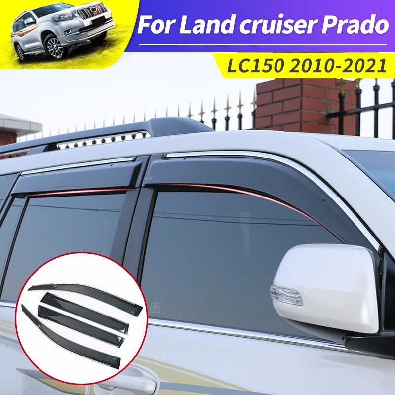 Windows Vent Visor for Toyota Land Cruiser Prado 150 Lc150 2022-2010 Exterior Decoration Accessories Flow Deflector Upgrade
Windows Vent Visor for Toyota Land Cruiser Prado 150 Lc150 2022-2010 Exterior Decoration Accessories Flow Deflector Upgrade