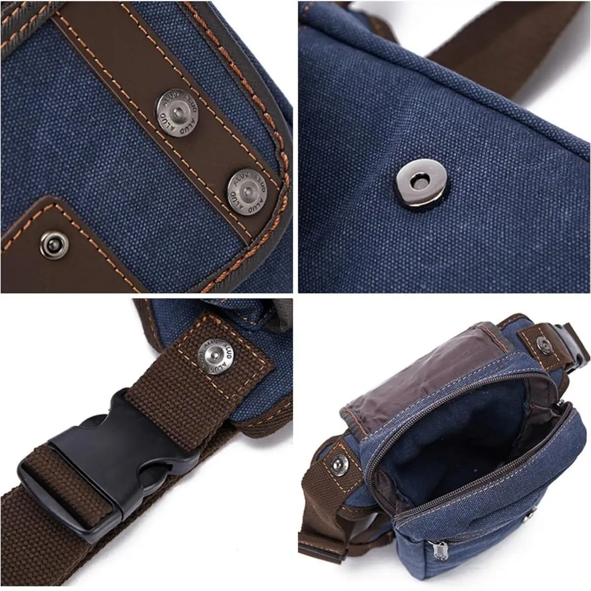 American Vintage Workwear Thigh Holster Bag, Durable Canvas with Cow Leather, Multi-use Waist Bag for Cycling Hiking Hunting
American Vintage Workwear Thigh Holster Bag, Durable Canvas with Cow Leather, Multi-use Waist Bag for Cycling Hiking Hunting
