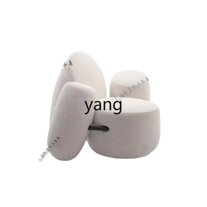LTT Net Red Cream Style Chair Lamb Wool Personality White Chair
LTT Net Red Cream Style Chair Lamb Wool Personality White Chair