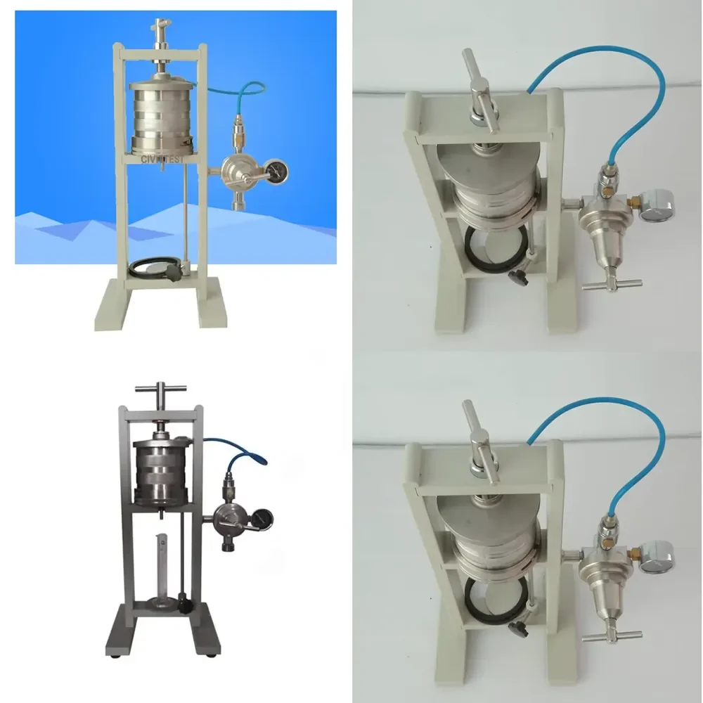 Portable API Filter Press Frame Model Filtration Test Apparatus Drilling Fluids Cement Slurry Mud Filter
Portable API Filter Press Frame Model Filtration Test Apparatus Drilling Fluids Cement Slurry Mud Filter