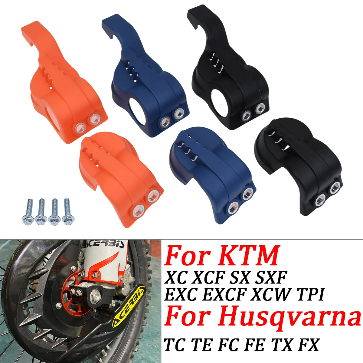 Motorcycle Fork Shoes Cover Guard For KTM 125 250 300 350 400 450 500 EXC EXCF SX SXF XC XCF XCW SIX DAYS TPI 2016-2024 2023
Motorcycle Fork Shoes Cover Guard For KTM 125 250 300 350 400 450 500 EXC EXCF SX SXF XC XCF XCW SIX DAYS TPI 2016-2024 2023