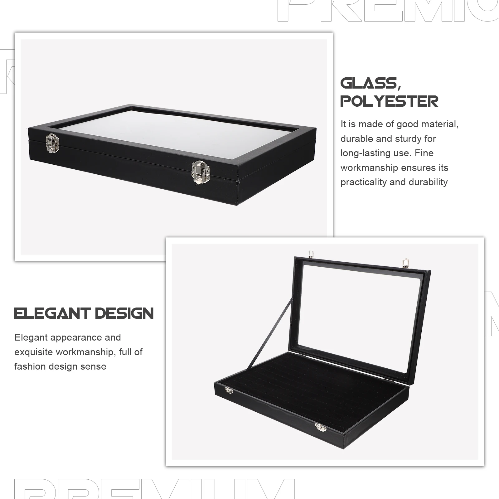 100 Slot Ring Display Case Jewelry Storage Organizer with Lid Durable Earring Ring Box for Women Jewelry Display Tool
100 Slot Ring Display Case Jewelry Storage Organizer with Lid Durable Earring Ring Box for Women Jewelry Display Tool