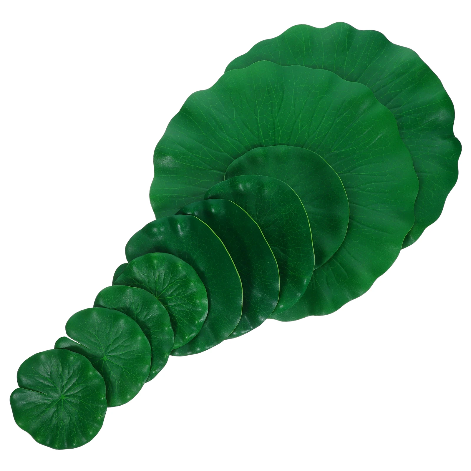 10pcs : Realistic Artificial Lotus Leaves 10Cm/15Cm/28Cm Lightweight Eva Faux Leaves For Pond Pool Aquarium Decor Floating Pond
10pcs : Realistic Artificial Lotus Leaves 10Cm/15Cm/28Cm Lightweight Eva Faux Leaves For Pond Pool Aquarium Decor Floating Pond