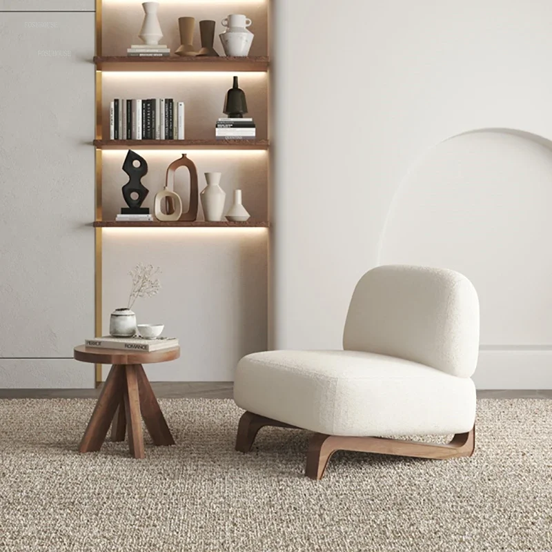 Nordic Minimalist Solid Wood Living Room Chairs Single Sofa Japanese Designer Homestay Leisure Chair Balcony Backrest Sofa Chair
Nordic Minimalist Solid Wood Living Room Chairs Single Sofa Japanese Designer Homestay Leisure Chair Balcony Backrest Sofa Chair