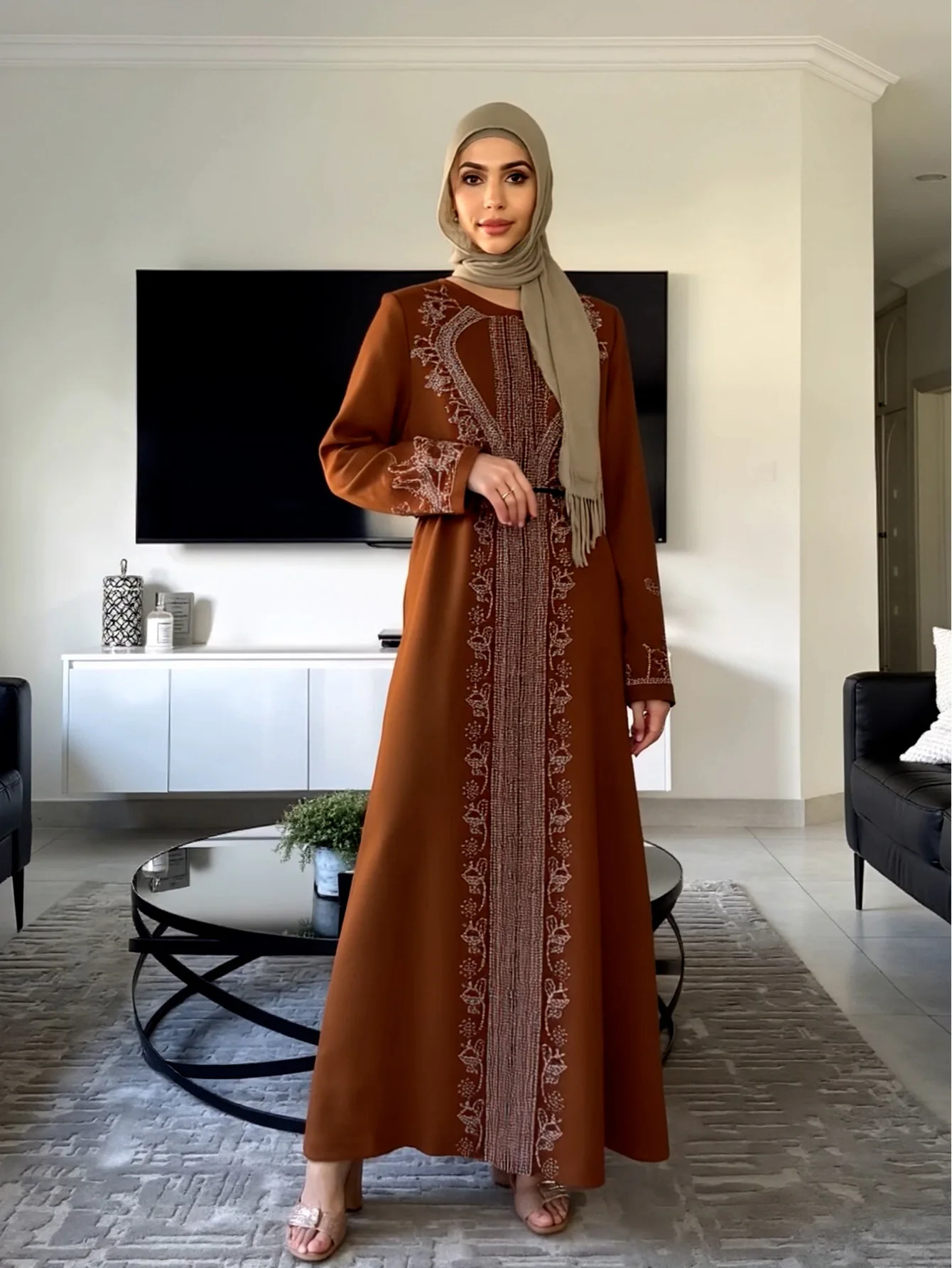 Eid Muslim Women Dress Abaya Diamond Lace-up Party Caftan Jalabiya Ramadan Dresses Dubai Kaftan Arab Robe 2025 Vestidos Largos
Eid Muslim Women Dress Abaya Diamond Lace-up Party Caftan Jalabiya Ramadan Dresses Dubai Kaftan Arab Robe 2025 Vestidos Largos