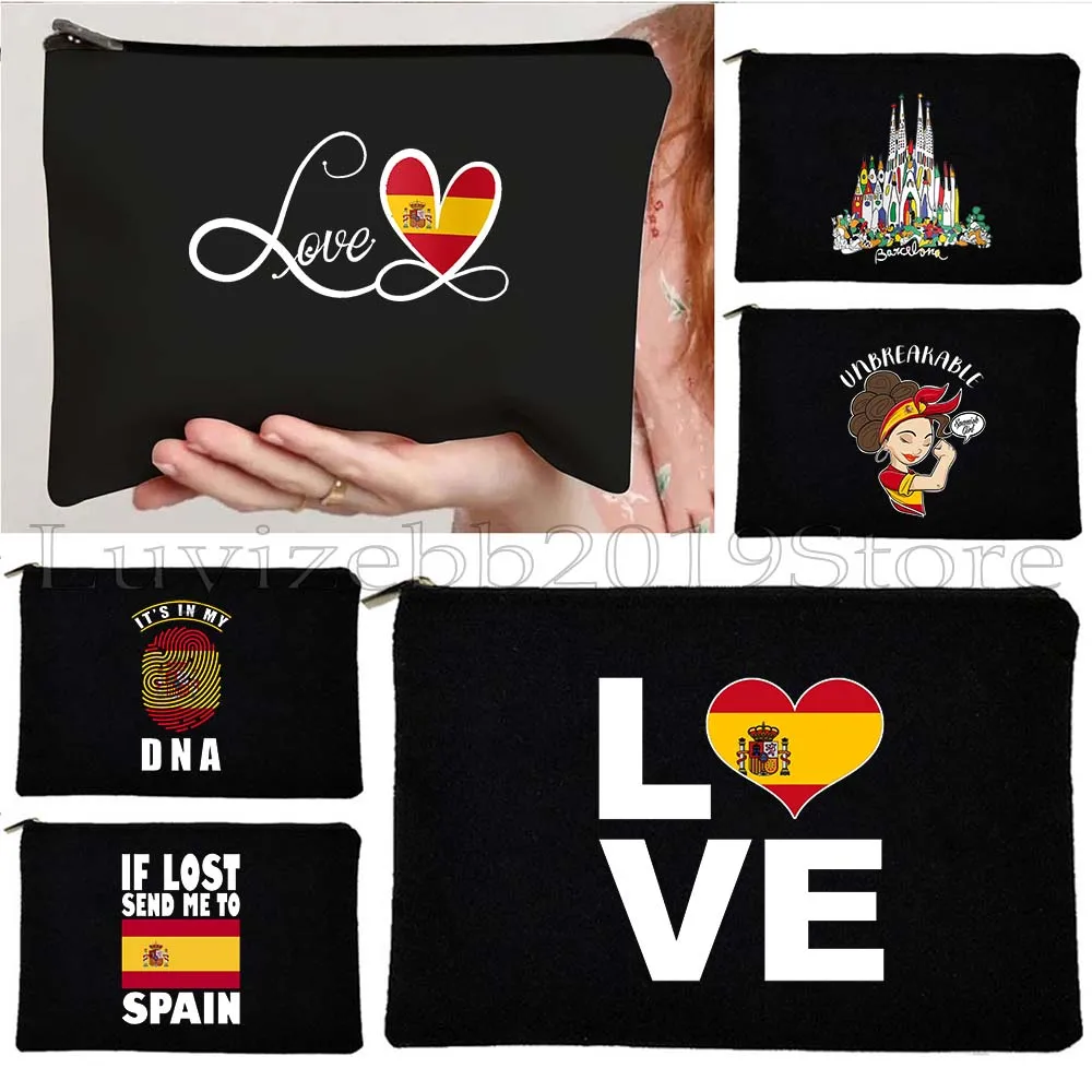 Barcelona Espaa Spanish Spain Map Patriotic Flag Spaniard Gifts Girl Seville Tower Cosmetic Makeup Toilet Bag Pencil Case Pouch
Barcelona Espaa Spanish Spain Map Patriotic Flag Spaniard Gifts Girl Seville Tower Cosmetic Makeup Toilet Bag Pencil Case Pouch