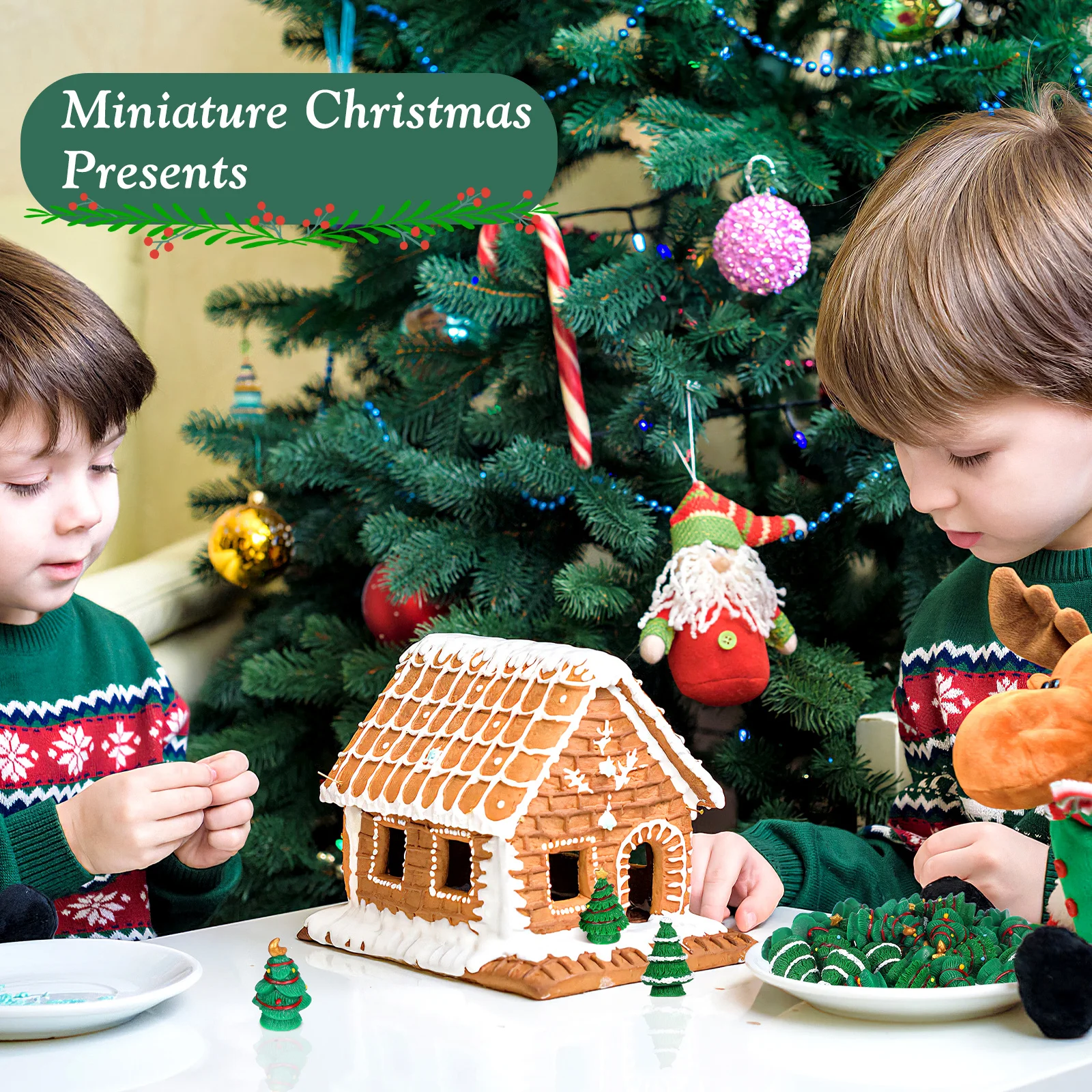 30Pcs Christmas Tree Microlandscape Decoration Resin Craft Desktop Ornament Home Garden Xmas Miniature Decor Resin Decor
30Pcs Christmas Tree Microlandscape Decoration Resin Craft Desktop Ornament Home Garden Xmas Miniature Decor Resin Decor