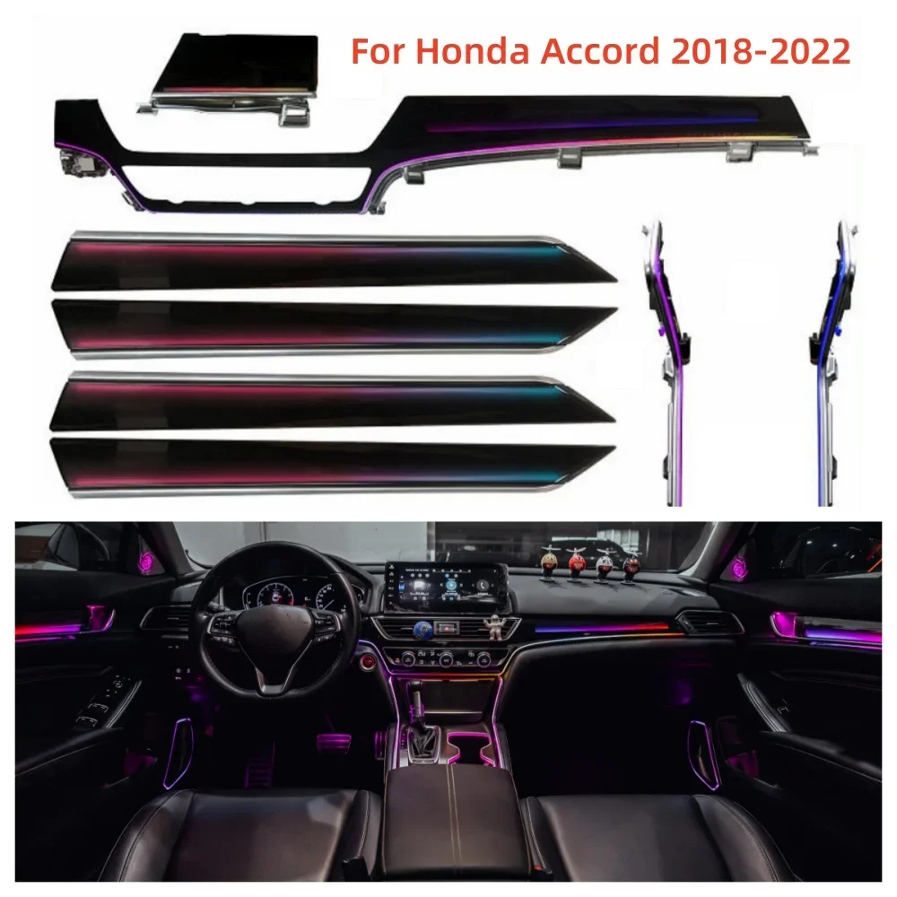 Car led light atmosphere light strip dynamic mold lamp interior ambient lighting For Honda accord 2018+Tweeter mezzanine cover
Car led light atmosphere light strip dynamic mold lamp interior ambient lighting For Honda accord 2018+Tweeter mezzanine cover