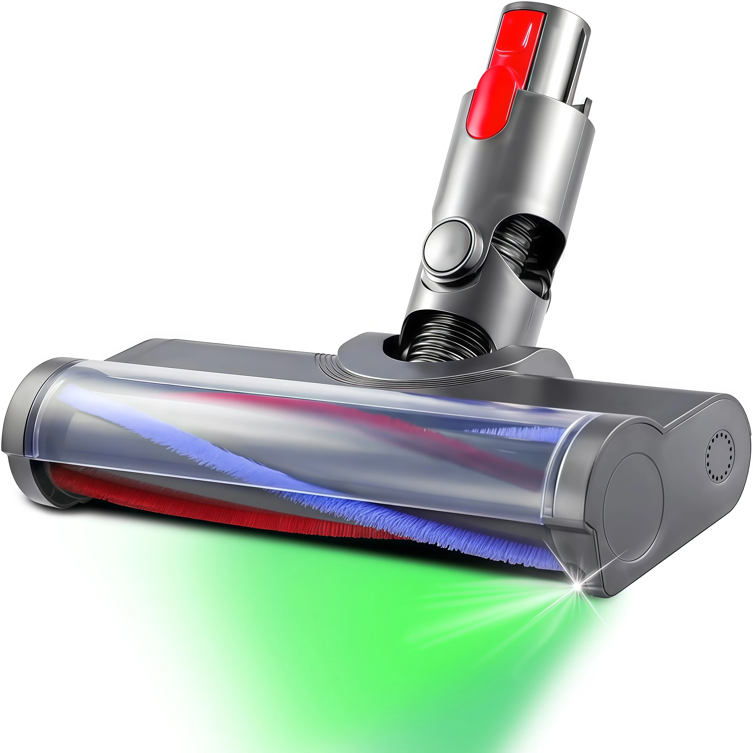 Quick-Release Motorhead Cleaner Replacement for Dyson V7 V8 V10 V11 V15 with Green LED Dust Detection Lights Hardwood Floor
Quick-Release Motorhead Cleaner Replacement for Dyson V7 V8 V10 V11 V15 with Green LED Dust Detection Lights Hardwood Floor