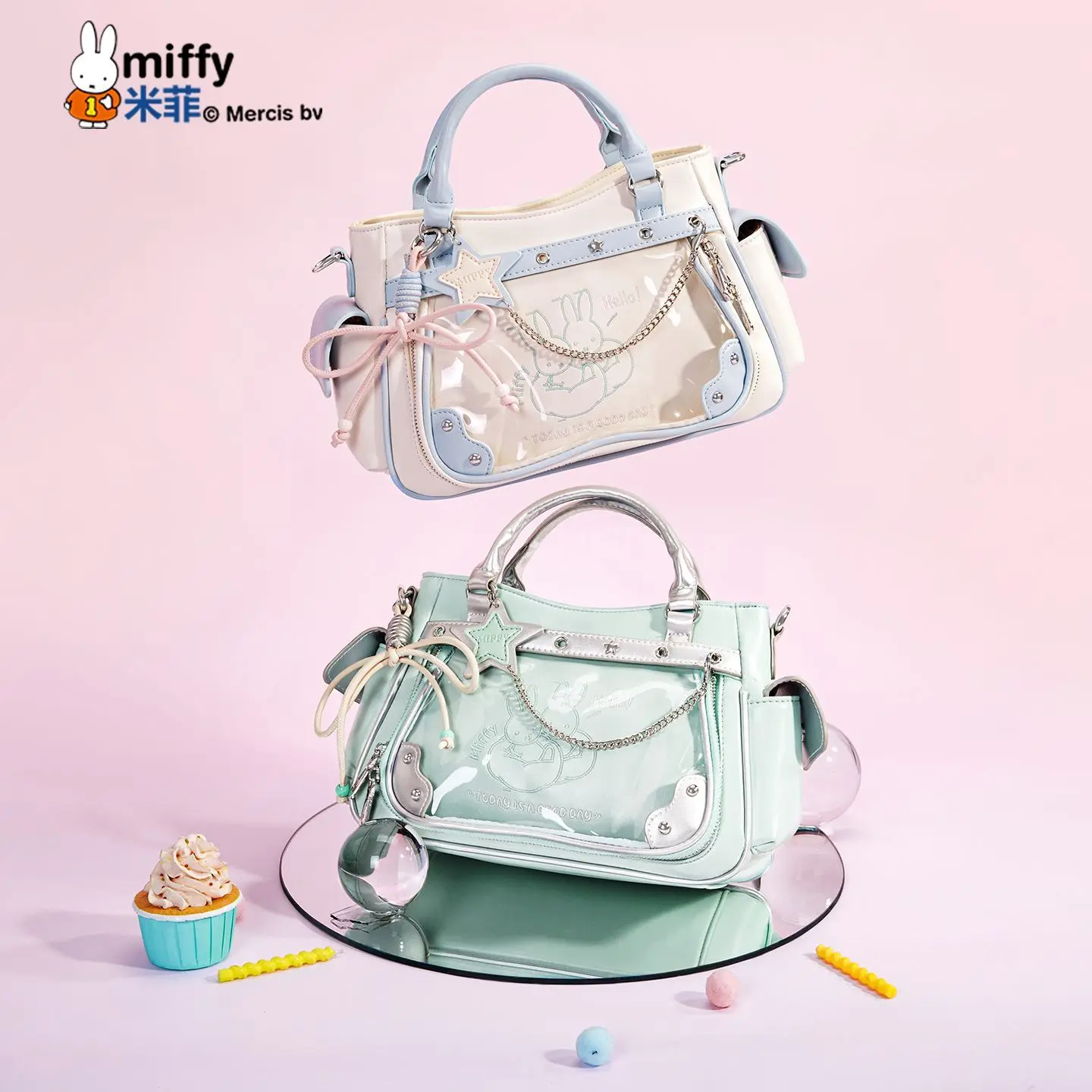 2026 Miffy сумка-мессенджер для девочек y2K цветной контрастный желе аниме большая вместительная универсальная сумка модная милая сумка на плечо
2026 Miffy сумка-мессенджер для девочек y2K цветной контрастный желе аниме большая вместительная универсальная сумка модная милая сумка на плечо