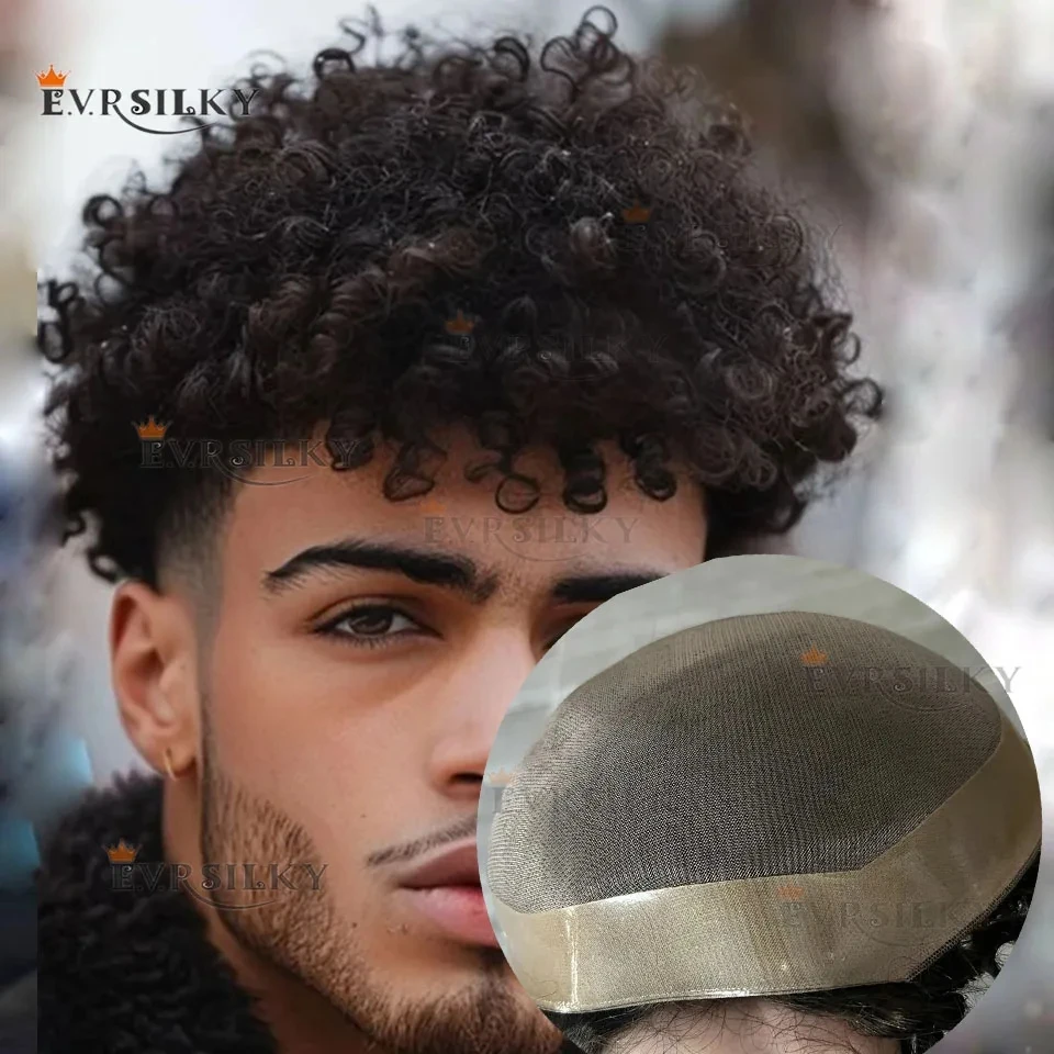 8mm/10mm/12mm Afro Man Kinky Curly Natural Black Human Hair Toupee African American Natural Hairline Mono Lace Capillary Prosthe
8mm/10mm/12mm Afro Man Kinky Curly Natural Black Human Hair Toupee African American Natural Hairline Mono Lace Capillary Prosthe