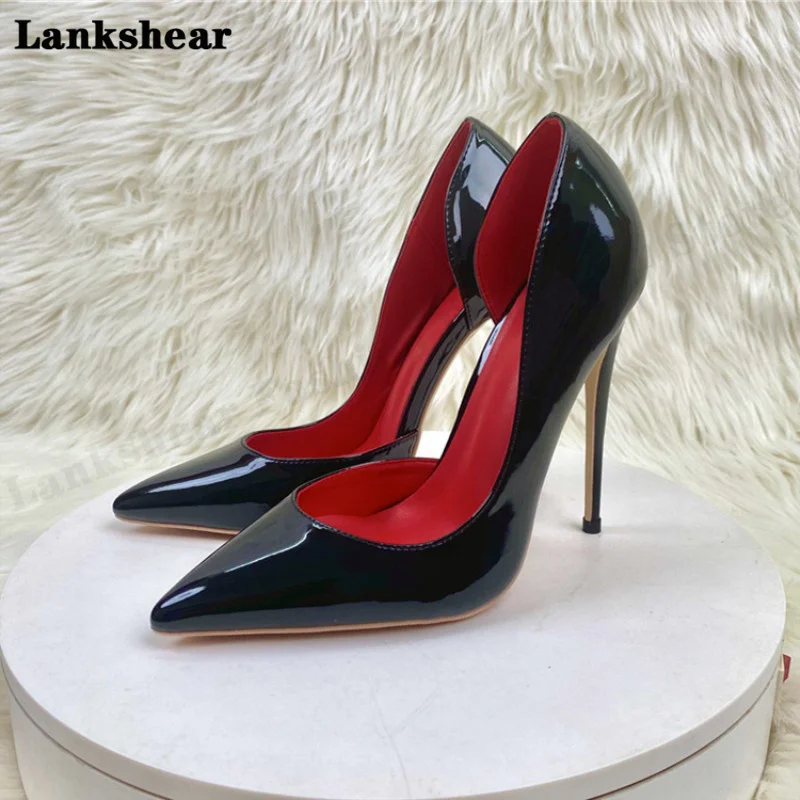 Black Patent Leather Inner Empty High Heels Pumps Women's Stiletto Fashion Shallow Mouth Temperament All-Match Women's Shoes
Black Patent Leather Inner Empty High Heels Pumps Women's Stiletto Fashion Shallow Mouth Temperament All-Match Women's Shoes