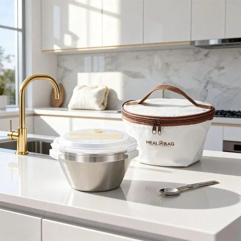 R9UF 304 Stainless Steel Thermal Container With Removable Divider Lunch Box
R9UF 304 Stainless Steel Thermal Container With Removable Divider Lunch Box