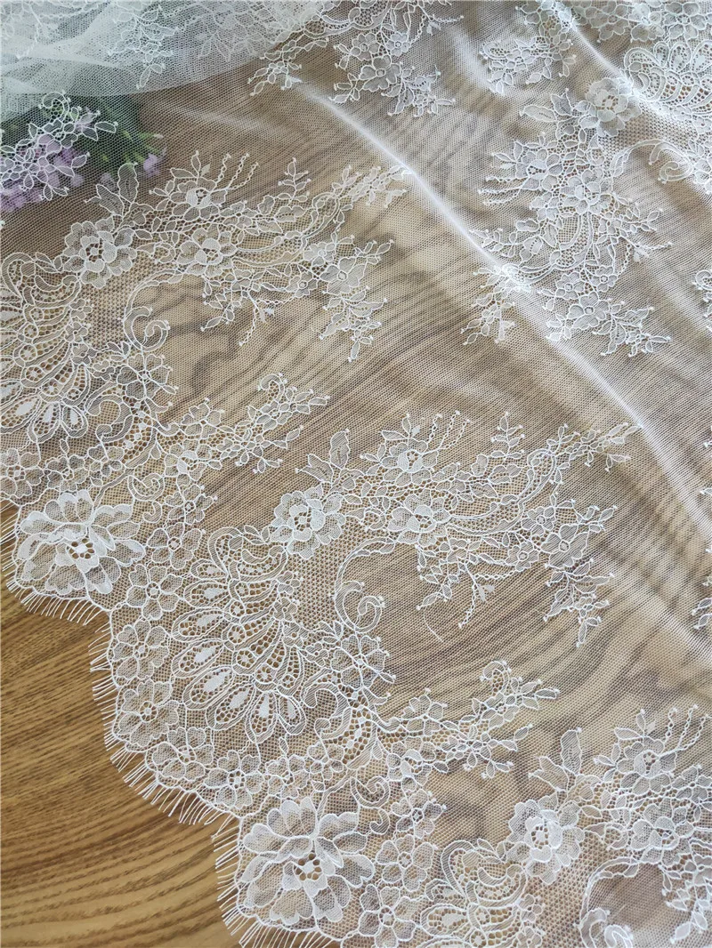 Newly Designed High - end Eyelash Wide Lace for Wedding Gowns Kids' Clothes Headscarves and Skirt Edges Perfect Decoration
Newly Designed High - end Eyelash Wide Lace for Wedding Gowns Kids' Clothes Headscarves and Skirt Edges Perfect Decoration