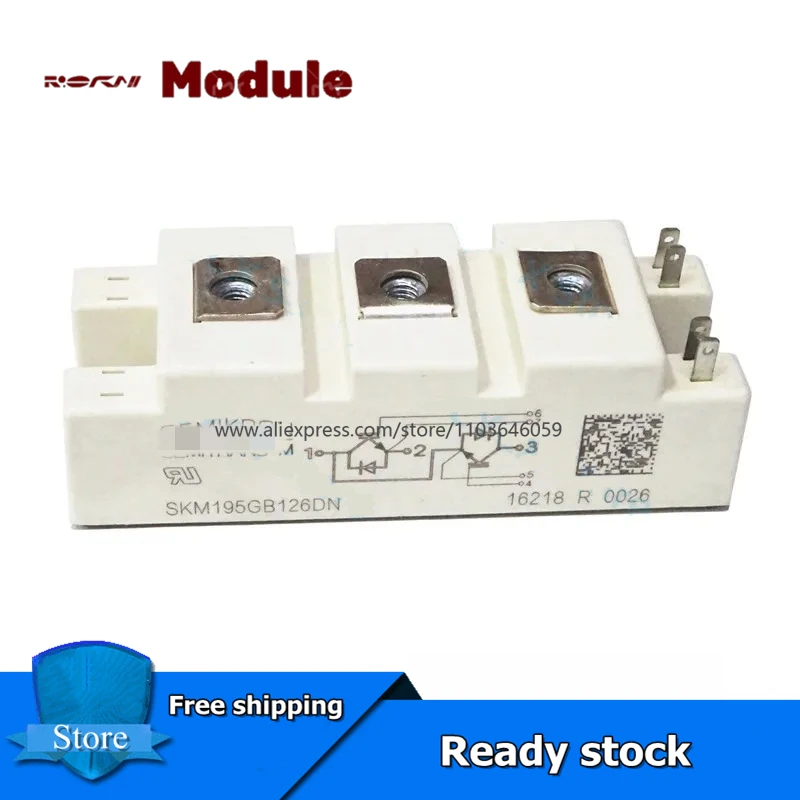 New Original Power Module Discrete Semiconductor For SKM195GB126DN IGBT Module
New Original Power Module Discrete Semiconductor For SKM195GB126DN IGBT Module