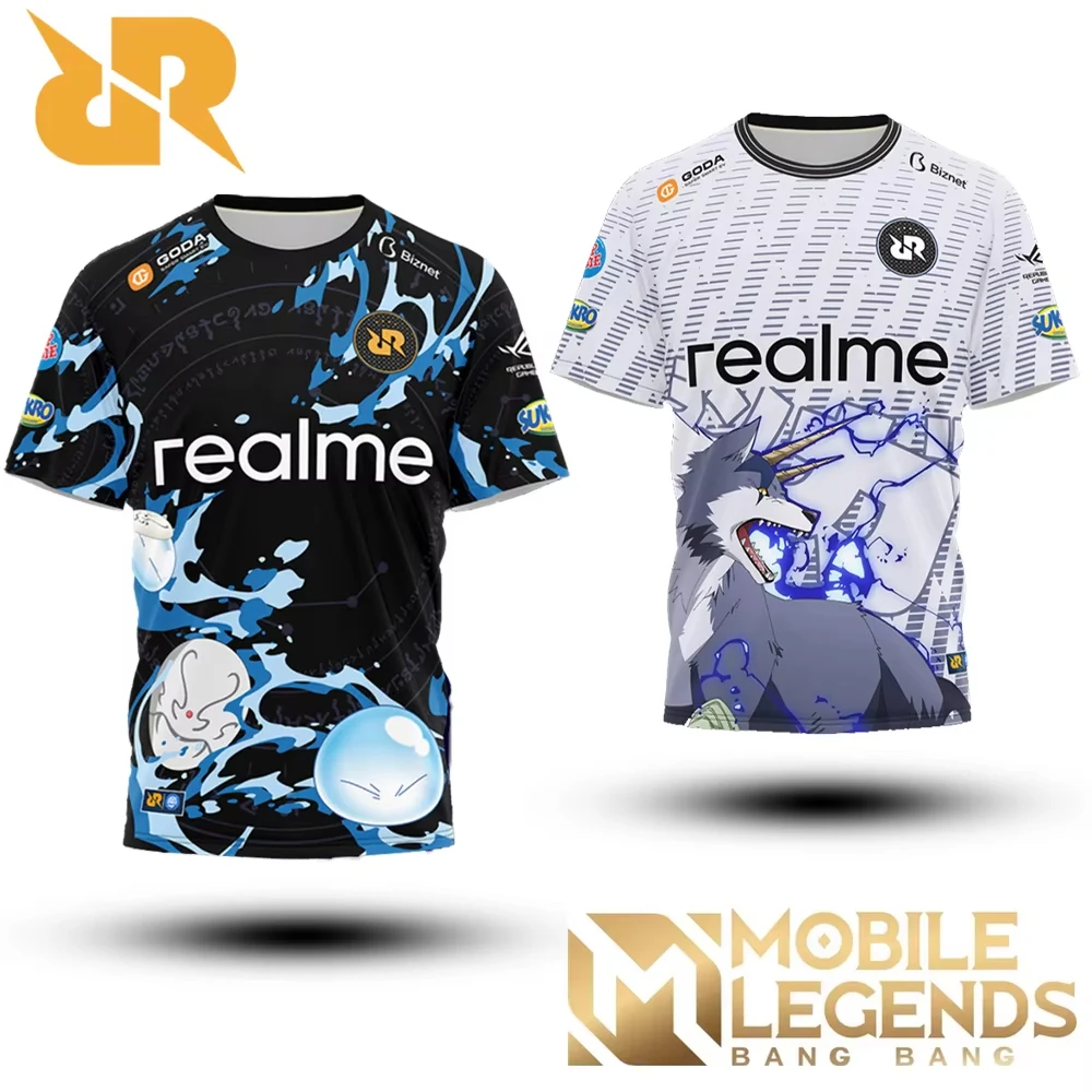 Mobile Legends: Bang Bang Esports Team RRQ 2025 Джерси Rex Regum Qeon Клубный игрок Тренировочная форма Дышащая спортивная футболка
Mobile Legends: Bang Bang Esports Team RRQ 2025 Джерси Rex Regum Qeon Клубный игрок Тренировочная форма Дышащая спортивная футболка