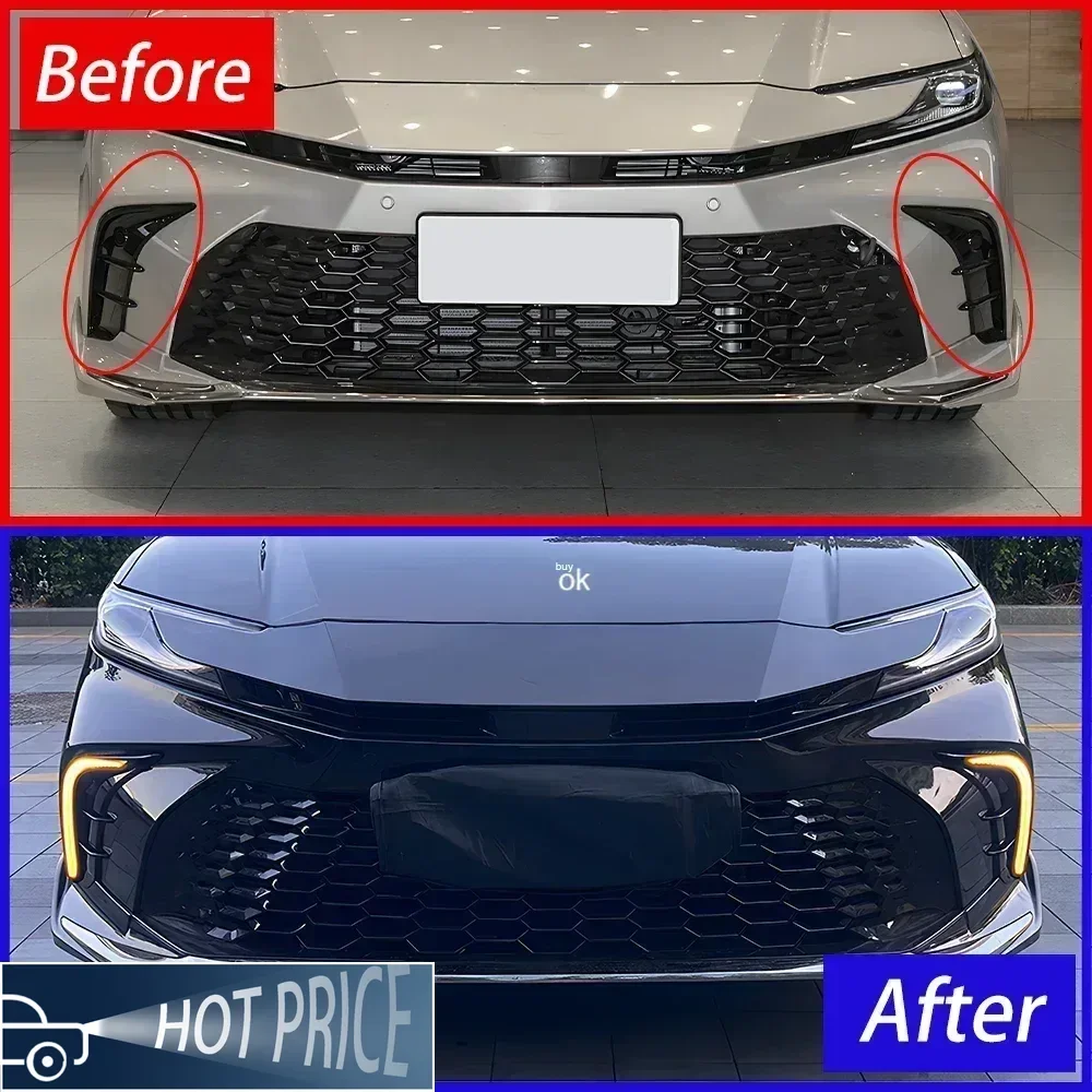 Car Lamps DRL Assembly For Toyota Camry DRL 2024 Upgrade LED Dynamic Signal Daytime Running Lights Plug and Play Car Accessories
Car Lamps DRL Assembly For Toyota Camry DRL 2024 Upgrade LED Dynamic Signal Daytime Running Lights Plug and Play Car Accessories