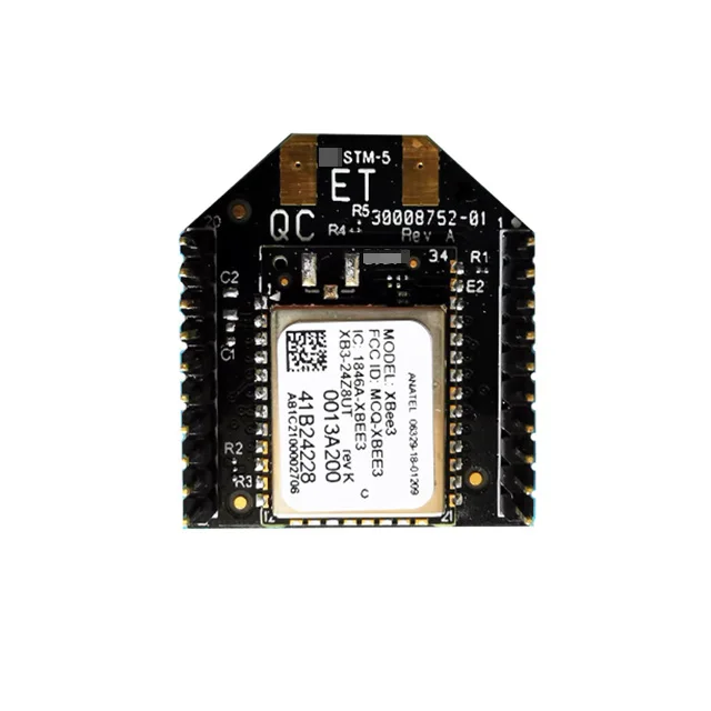 100% New&Original XBee3 ZigBee 3.0 XB3-24Z8UT 2.4 Ghz Zigbee 3.0, U.FL Ant, TH MT with blue-tooth
100% New&Original XBee3 ZigBee 3.0 XB3-24Z8UT 2.4 Ghz Zigbee 3.0, U.FL Ant, TH MT with blue-tooth