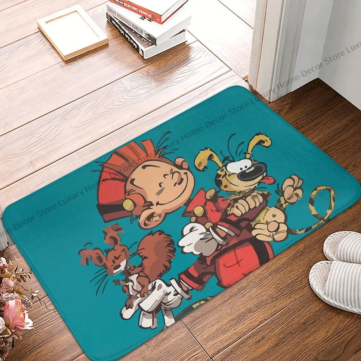 Non-slip Doormat Marsu And Spip Bath Kitchen Mat Welcome Carpet Flannel Pattern Decor
Non-slip Doormat Marsu And Spip Bath Kitchen Mat Welcome Carpet Flannel Pattern Decor